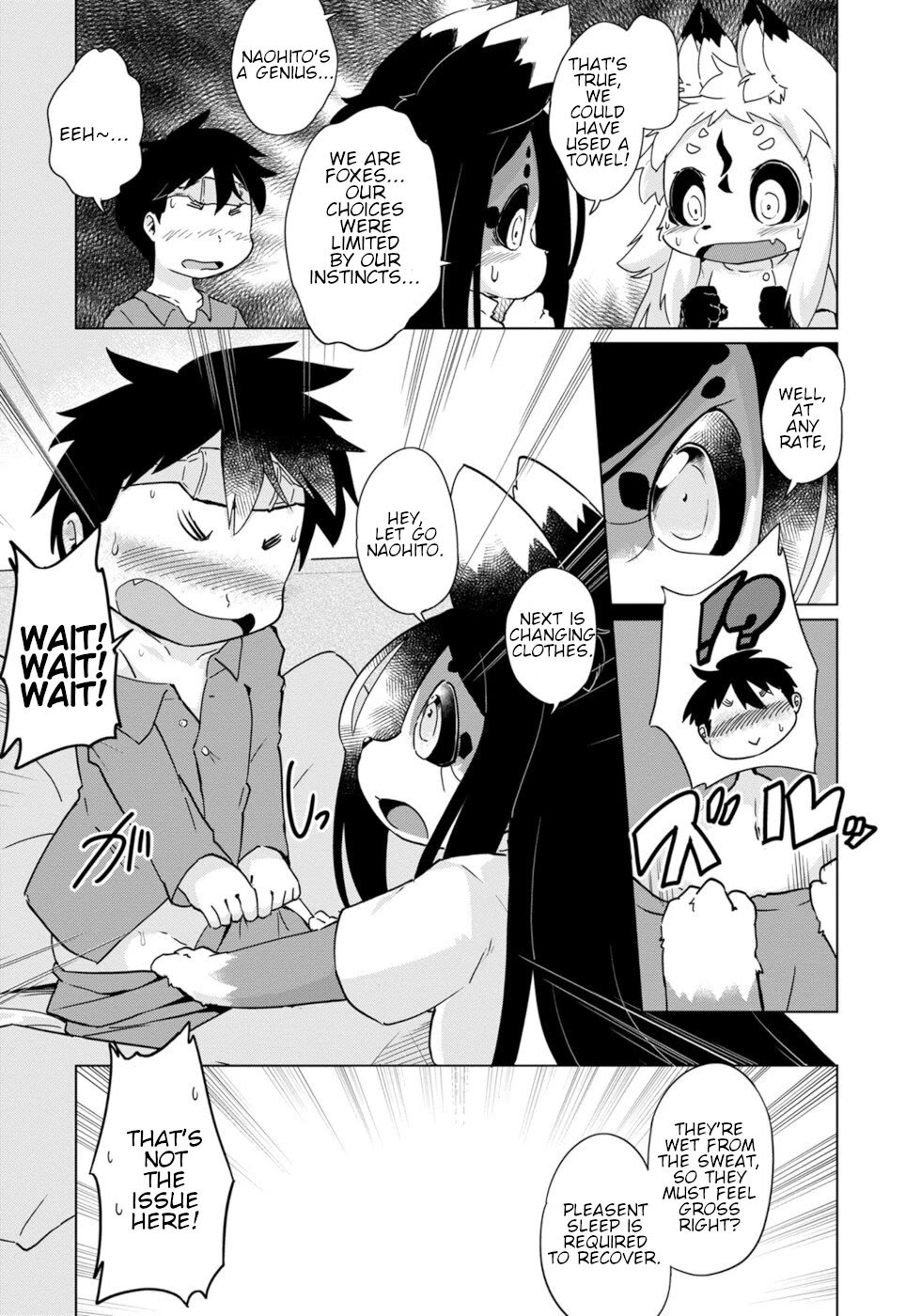 Disaster Fox Kuzure-chan chapter 32 page 14