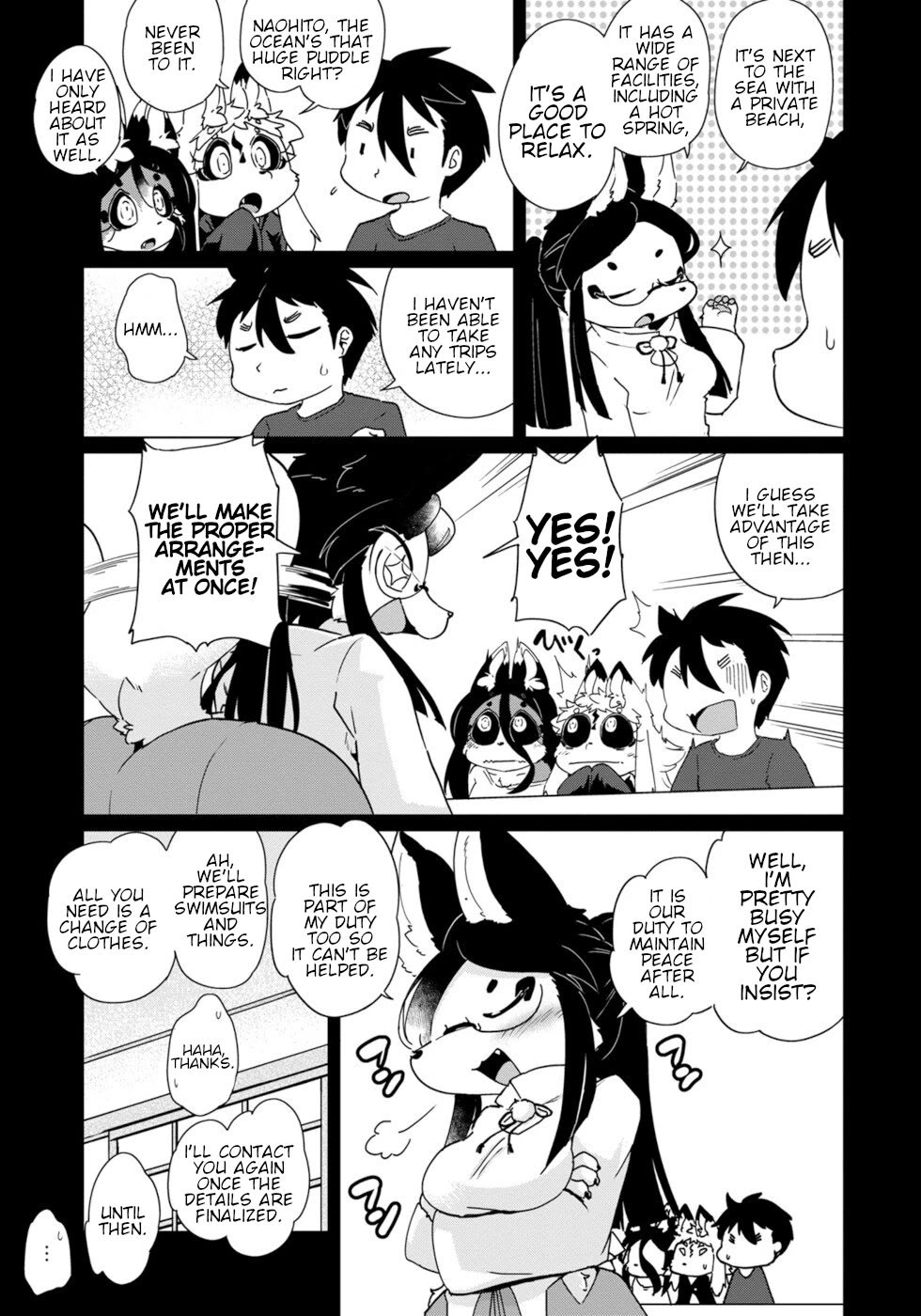 Disaster Fox Kuzure-chan chapter 34 page 7