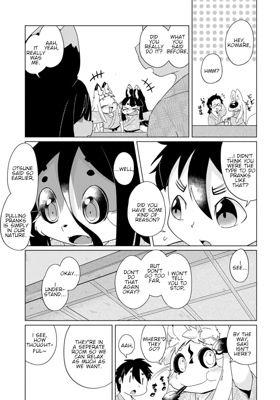 Disaster Fox Kuzure-chan chapter 36 page 9
