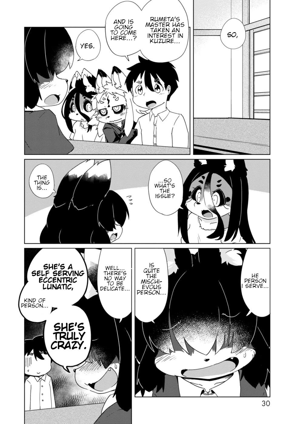 Disaster Fox Kuzure-chan chapter 38 page 4