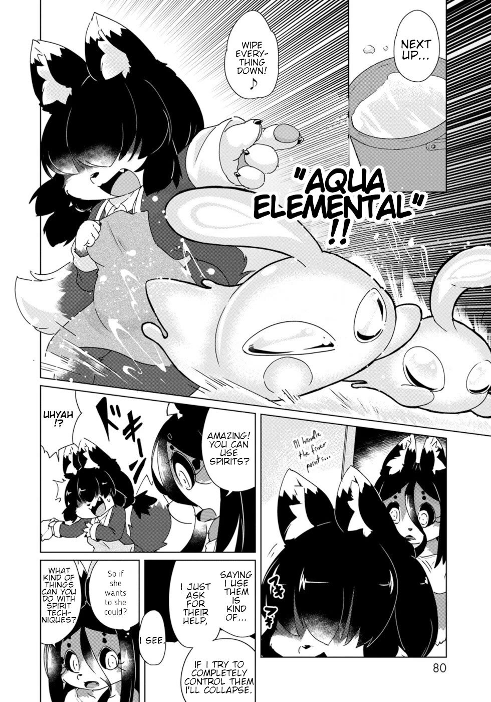 Disaster Fox Kuzure-chan chapter 40 page 14