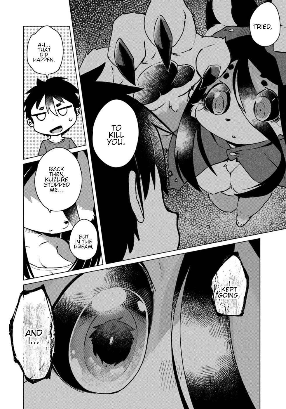 Disaster Fox Kuzure-chan chapter 44 page 14