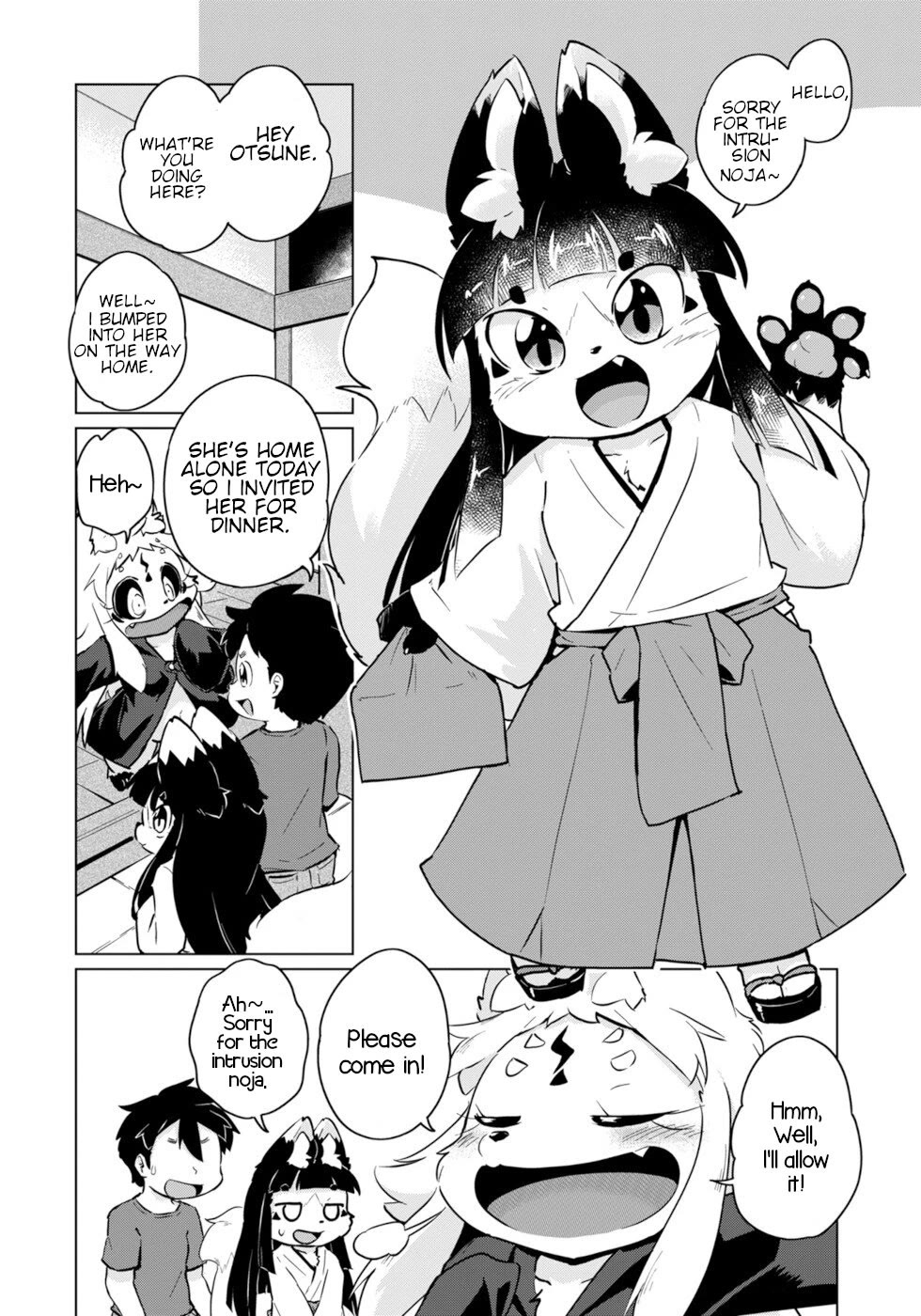 Disaster Fox Kuzure-chan chapter 47 page 2