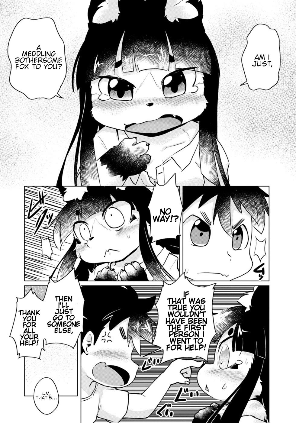 Disaster Fox Kuzure-chan chapter 48 page 16