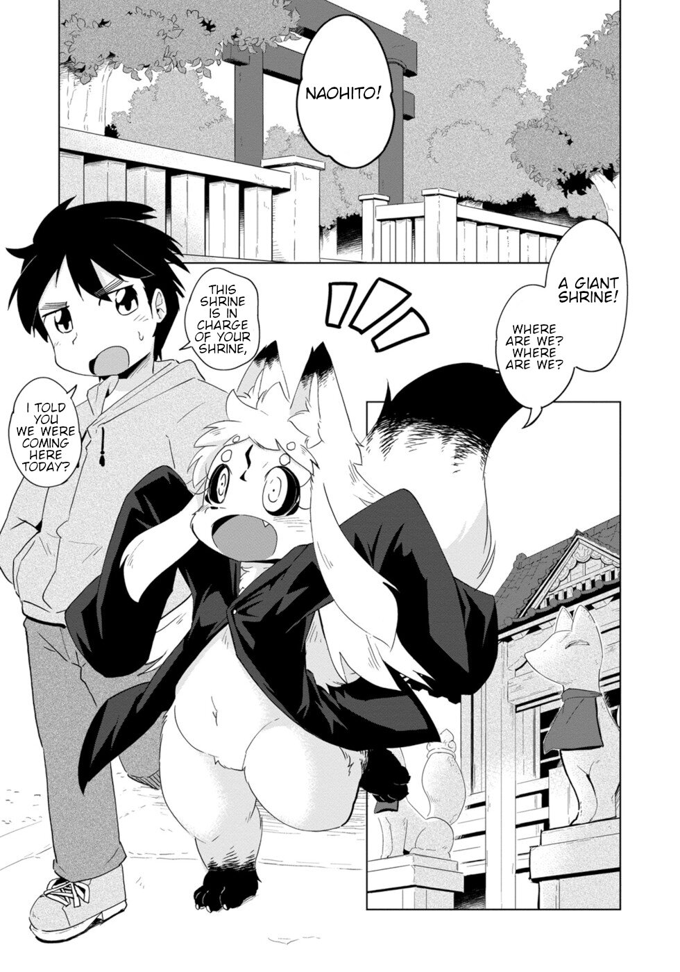 Disaster Fox Kuzure-chan chapter 5 page 1