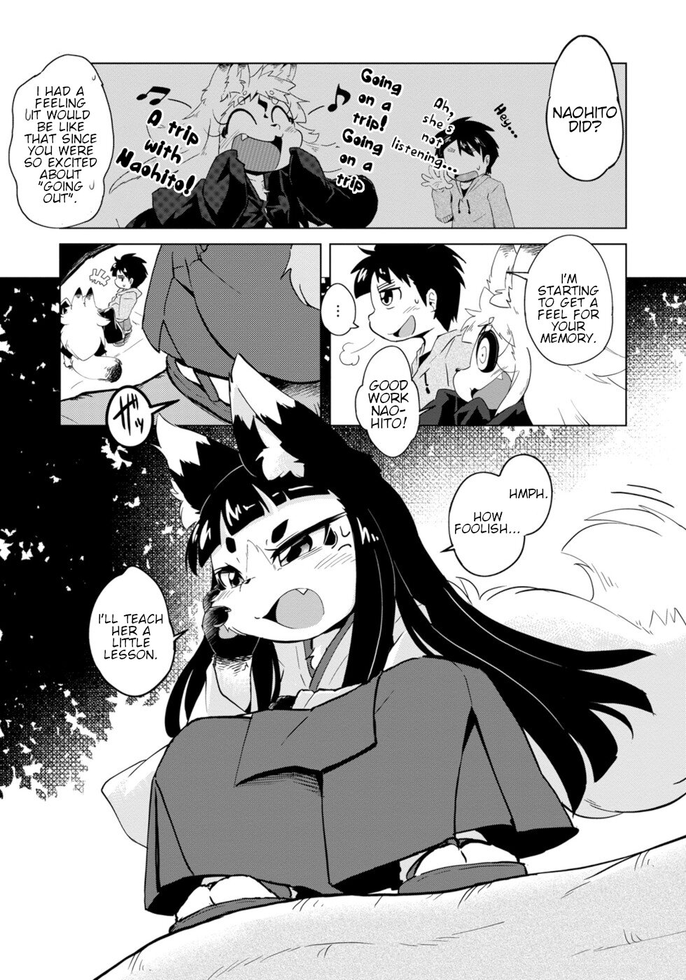 Disaster Fox Kuzure-chan chapter 5 page 2