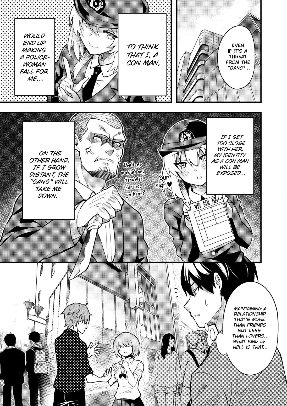 Distance Love Between A Con Man & A Police Officer chapter 2 page 3