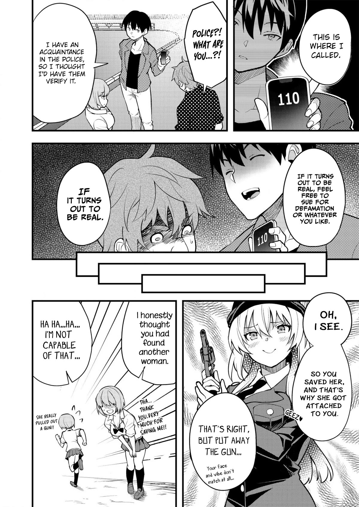 Distance Love Between A Con Man & A Police Officer chapter 2 page 6