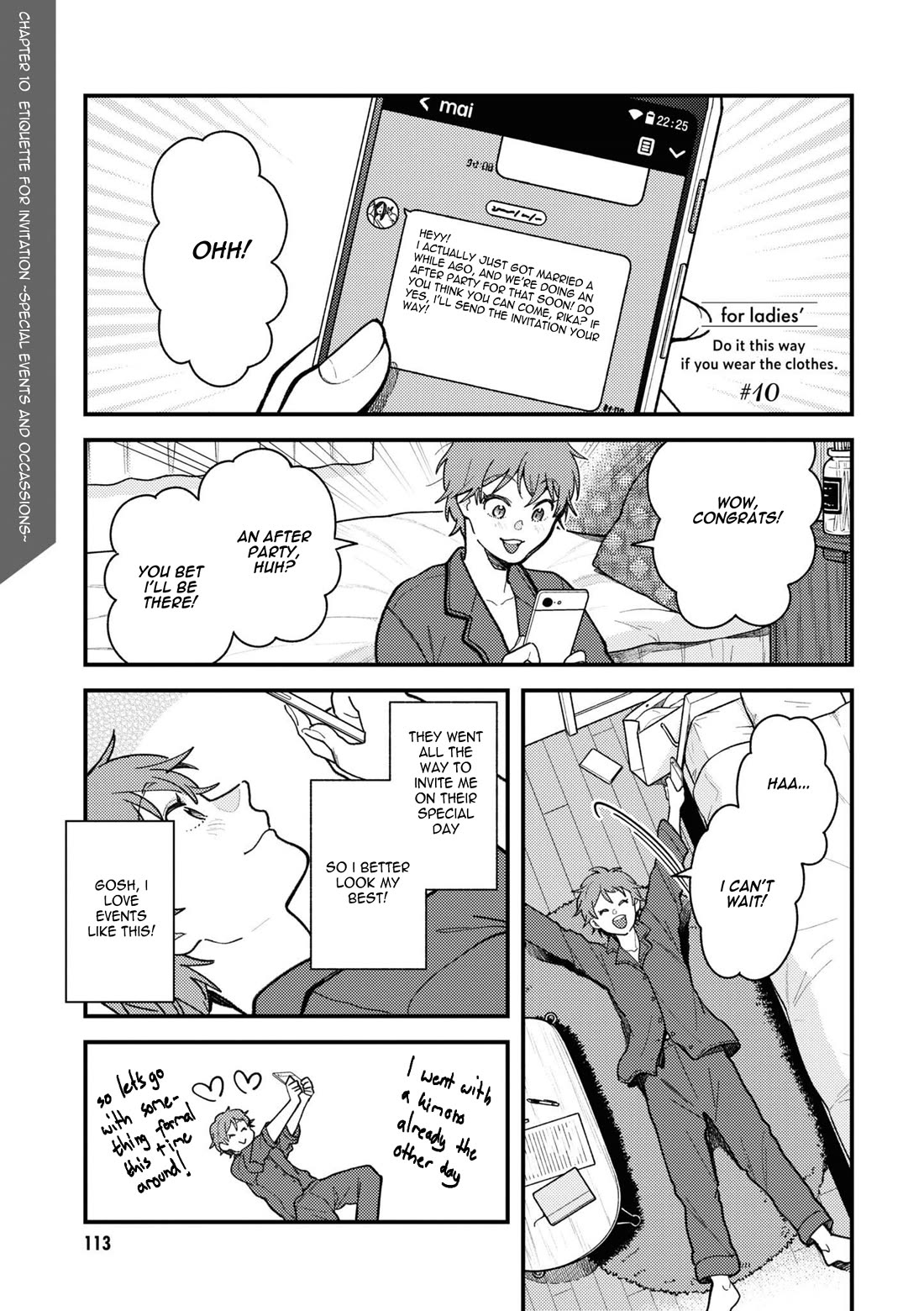Do it this way if you wear the clothes for ladies' chapter 10 page 1