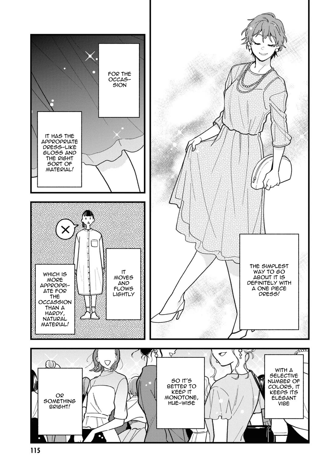Do it this way if you wear the clothes for ladies' chapter 10 page 3