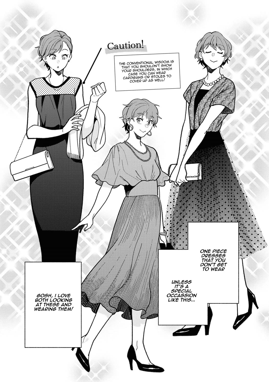 Do it this way if you wear the clothes for ladies' chapter 10 page 4