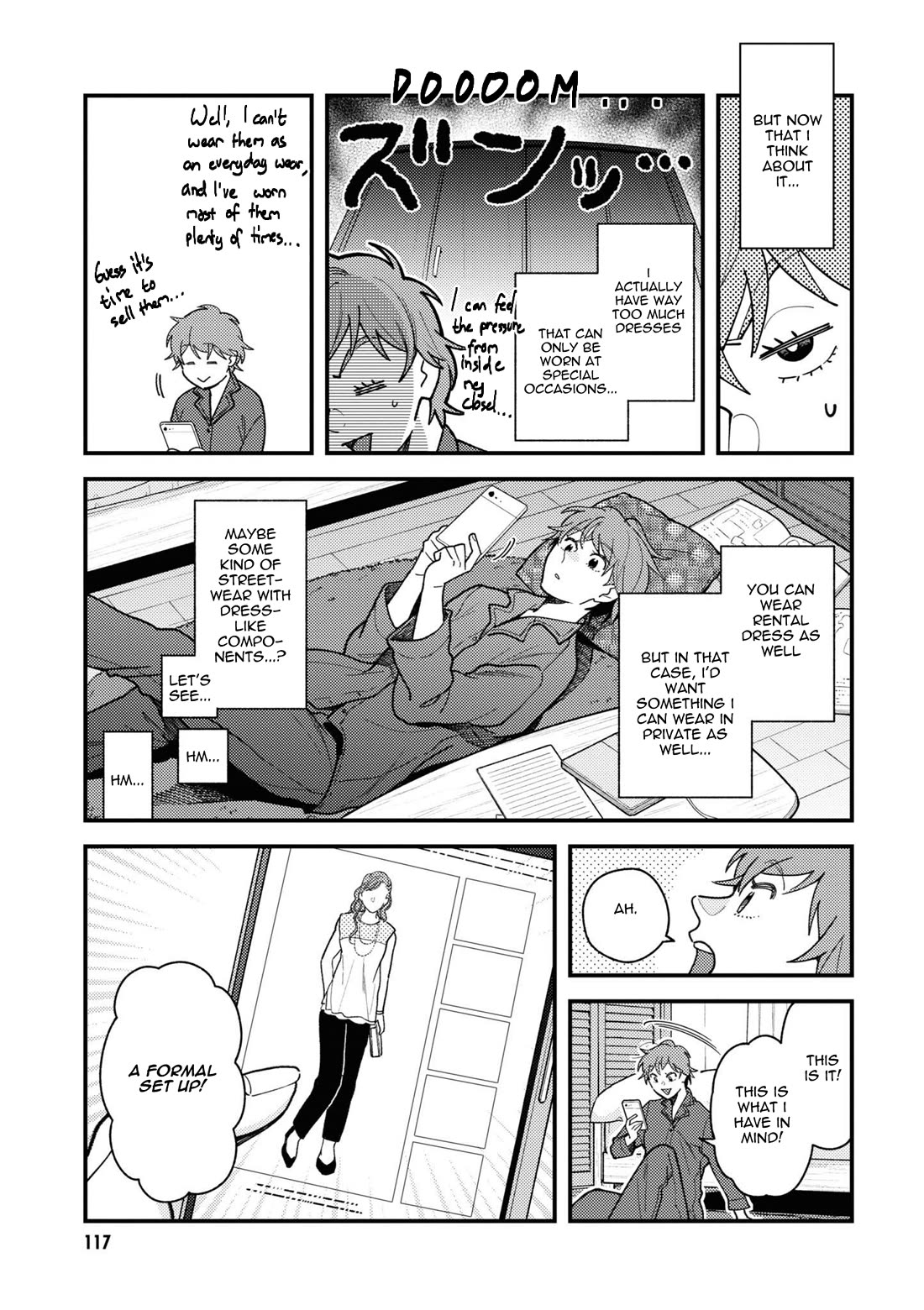 Do it this way if you wear the clothes for ladies' chapter 10 page 5