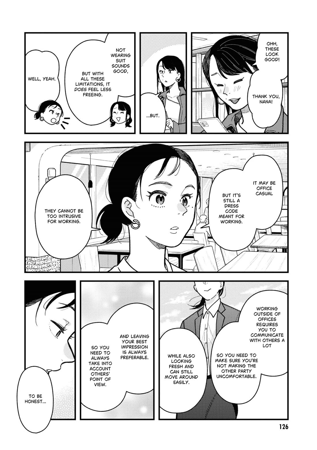 Do it this way if you wear the clothes for ladies' chapter 11 page 6