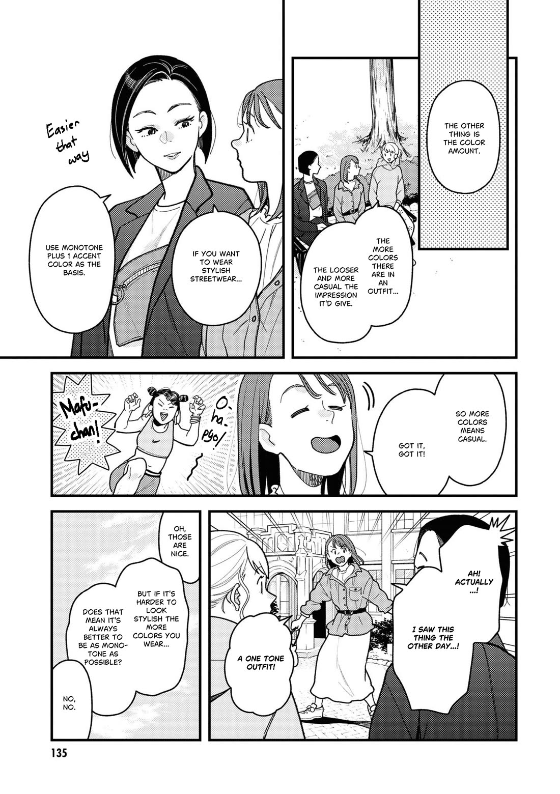 Do it this way if you wear the clothes for ladies' chapter 12 page 7