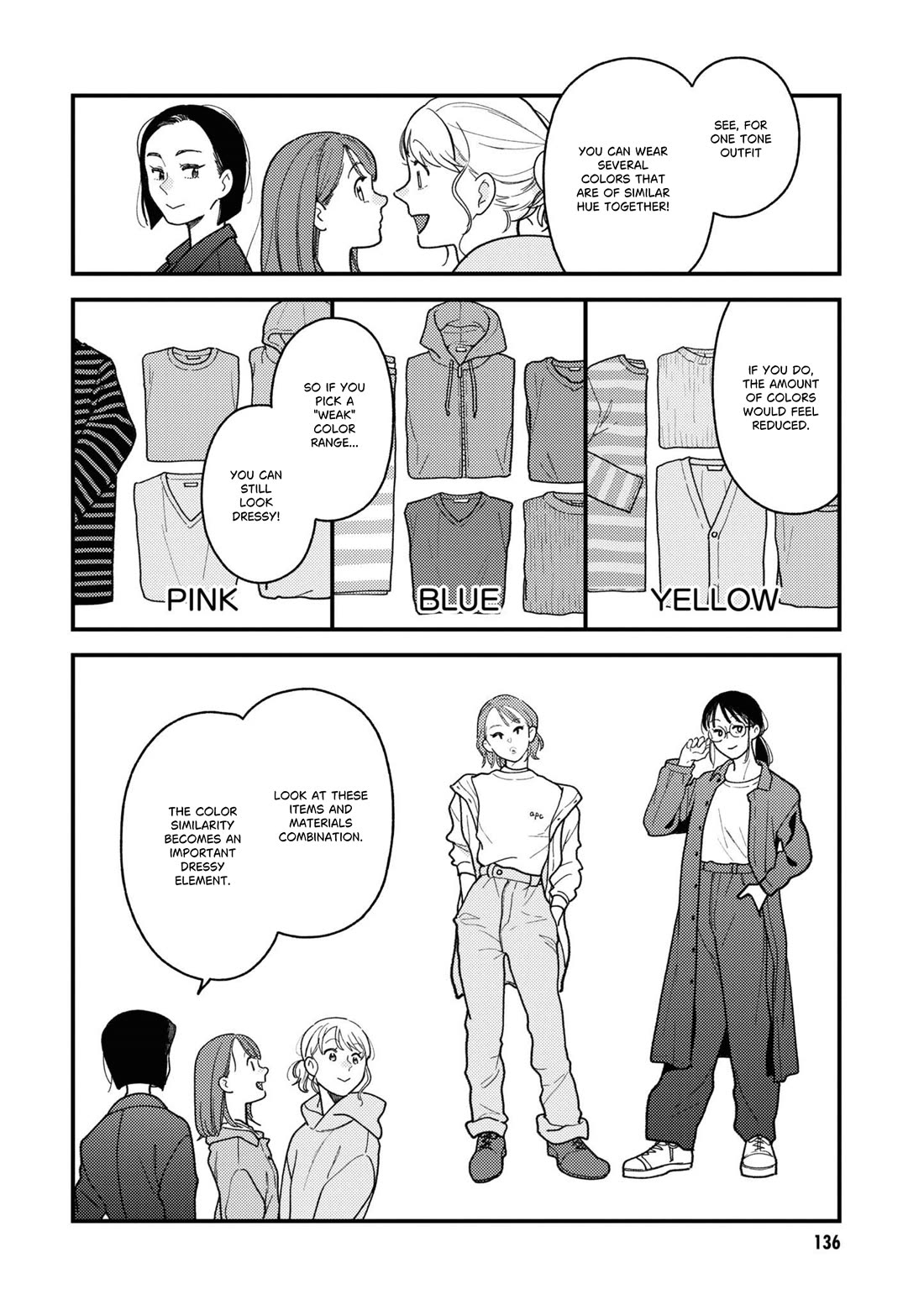 Do it this way if you wear the clothes for ladies' chapter 12 page 8