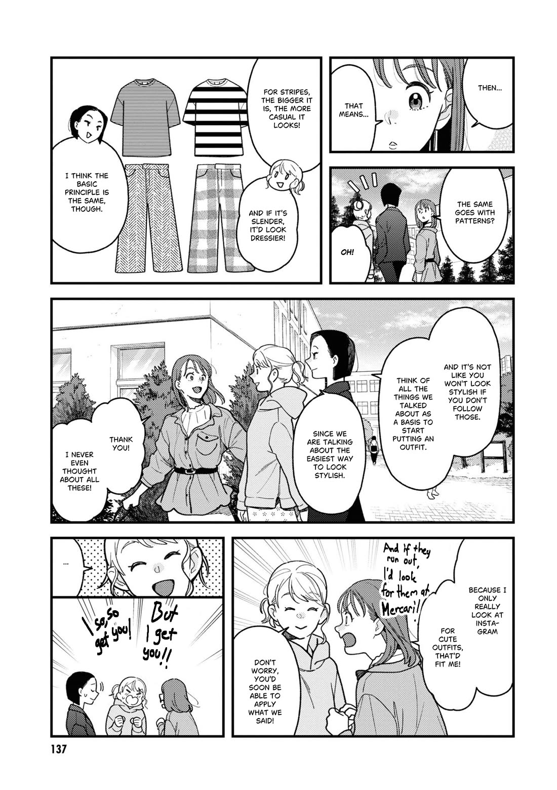 Do it this way if you wear the clothes for ladies' chapter 12 page 9