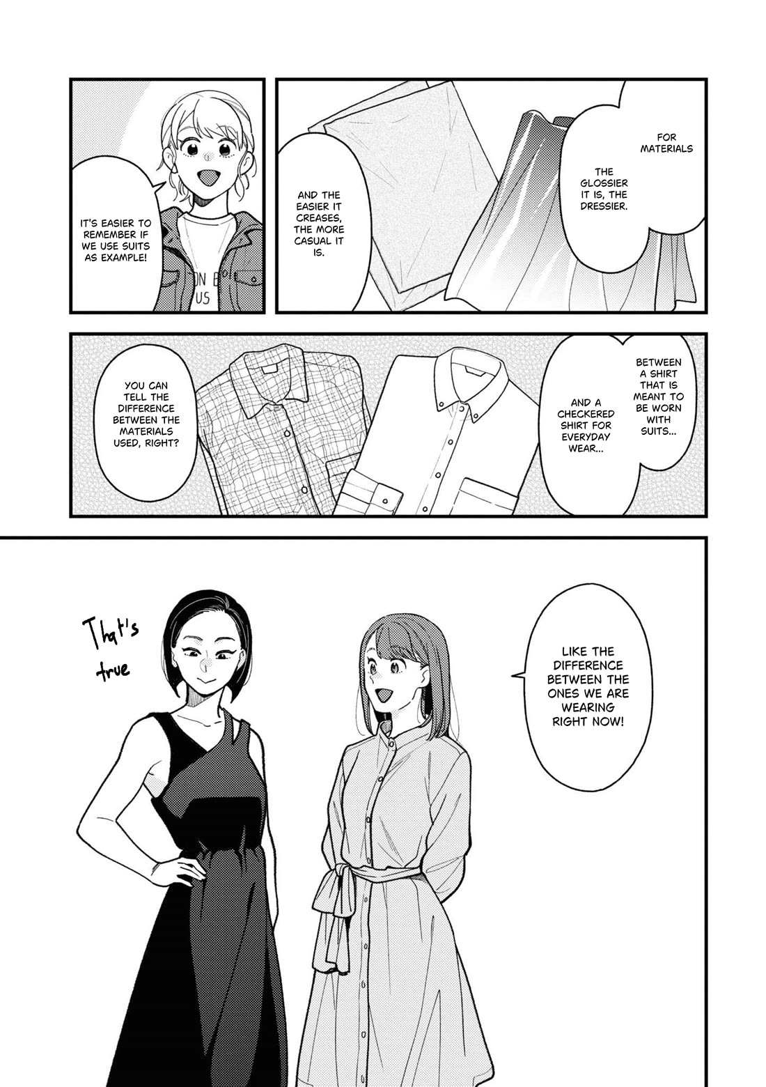 Do it this way if you wear the clothes for ladies' chapter 13 page 3