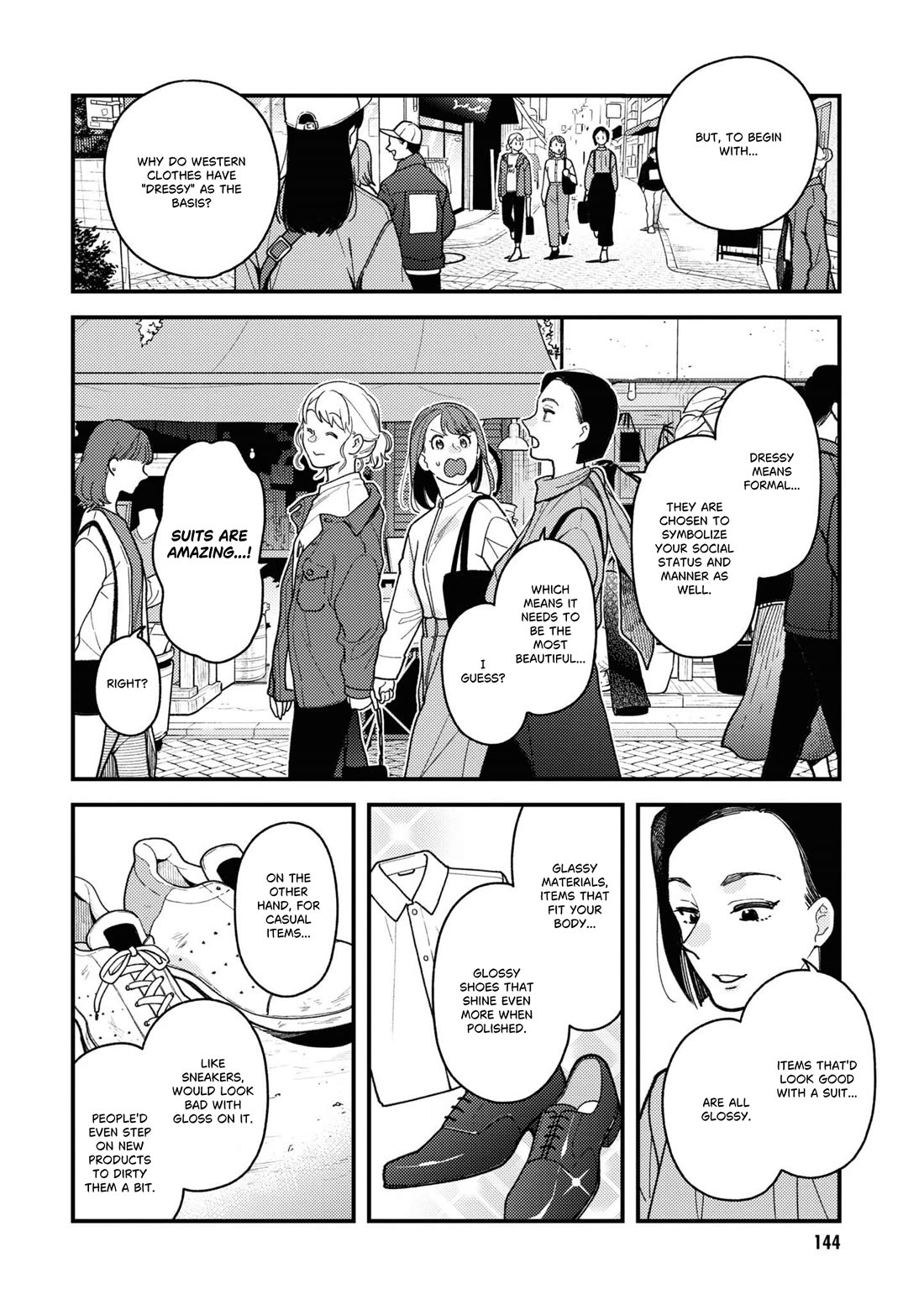 Do it this way if you wear the clothes for ladies' chapter 13 page 4