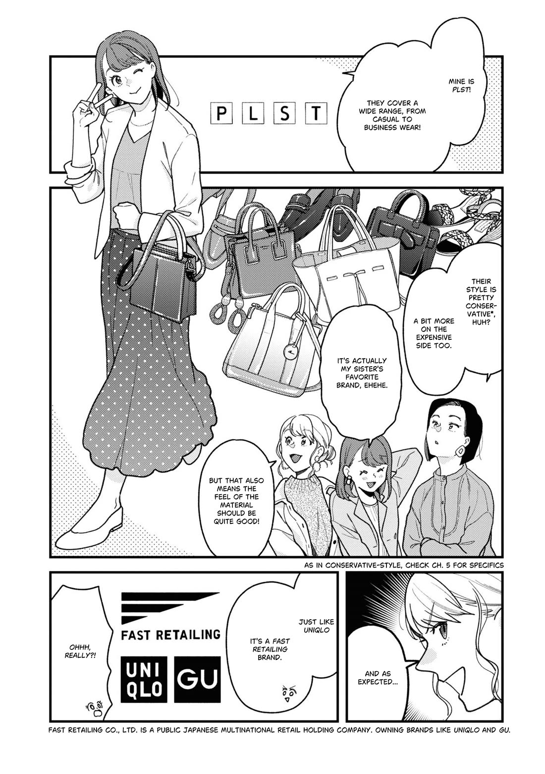 Do it this way if you wear the clothes for ladies' chapter 14 page 5