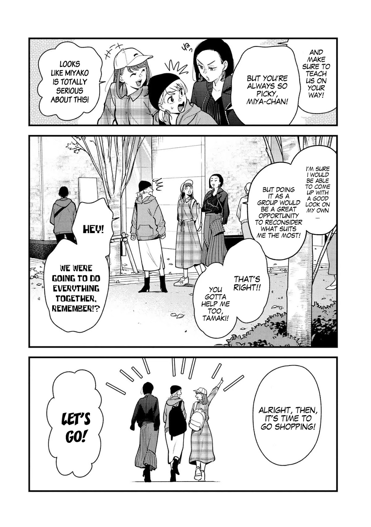 Do it this way if you wear the clothes for ladies' chapter 2 page 10