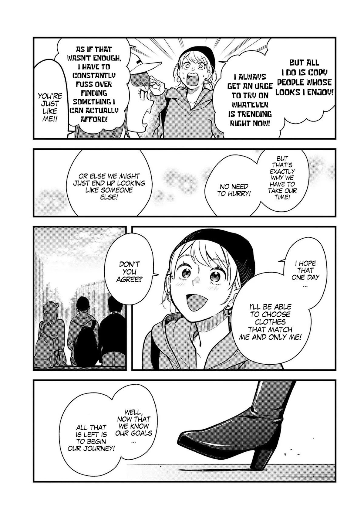 Do it this way if you wear the clothes for ladies' chapter 2 page 9