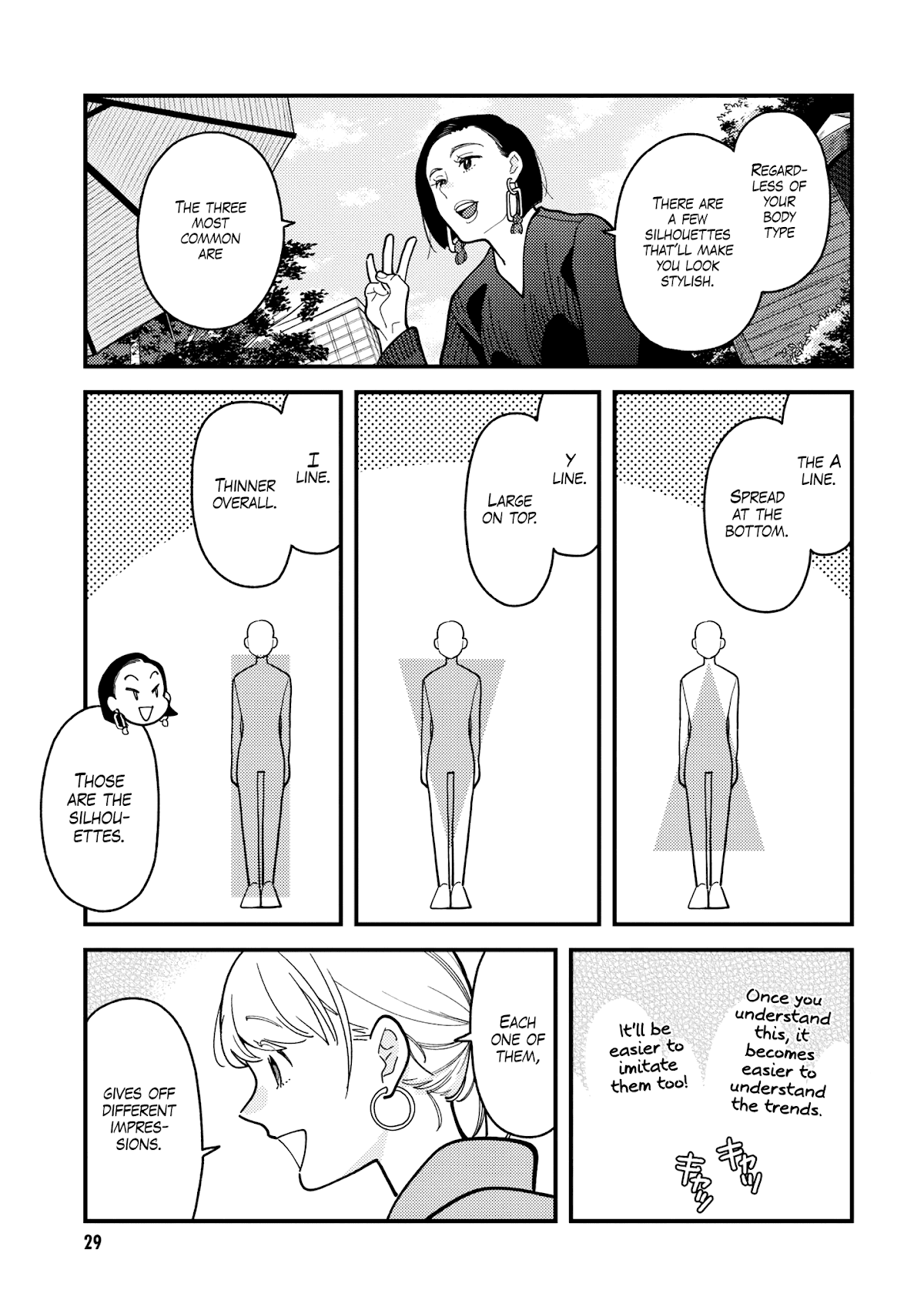 Do it this way if you wear the clothes for ladies' chapter 3 page 4