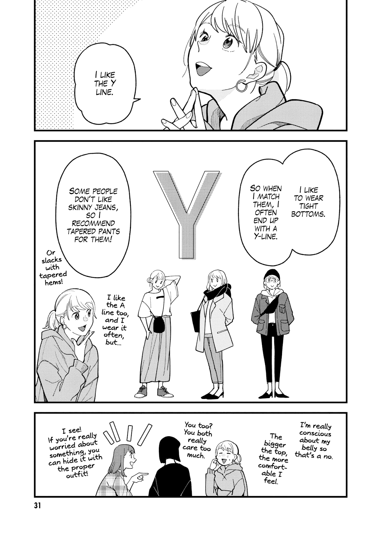 Do it this way if you wear the clothes for ladies' chapter 3 page 6