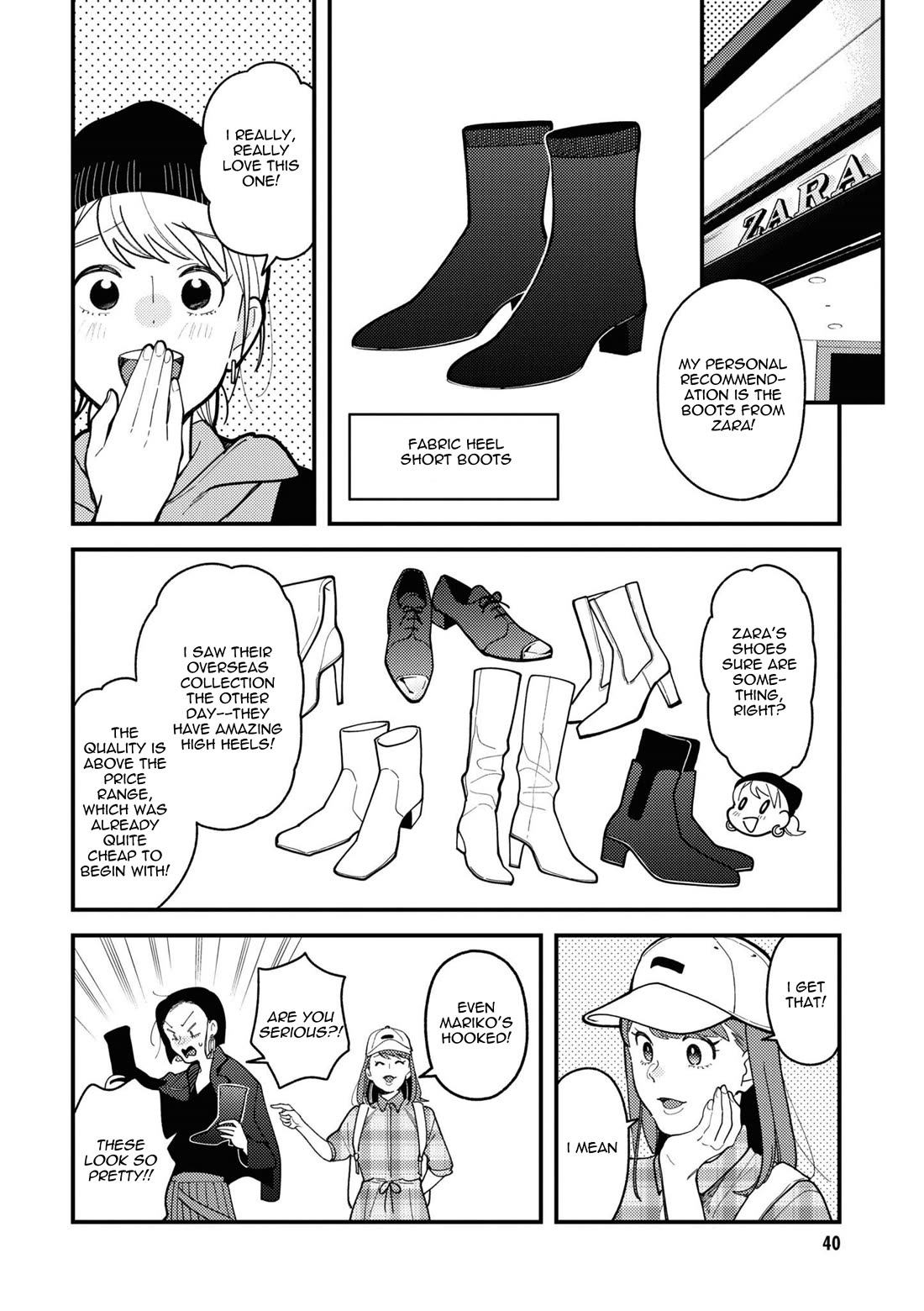 Do it this way if you wear the clothes for ladies' chapter 4 page 4