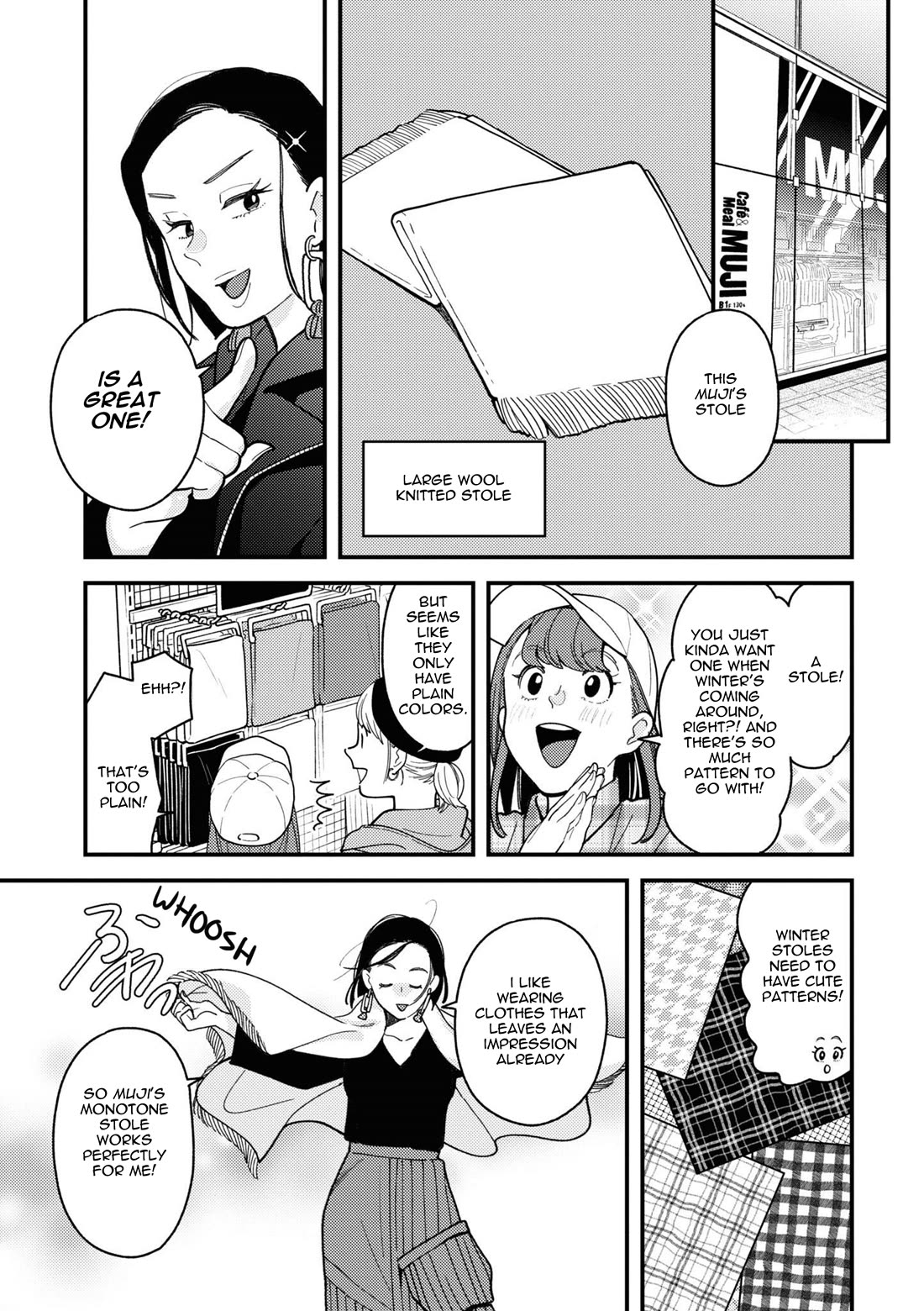 Do it this way if you wear the clothes for ladies' chapter 4 page 7