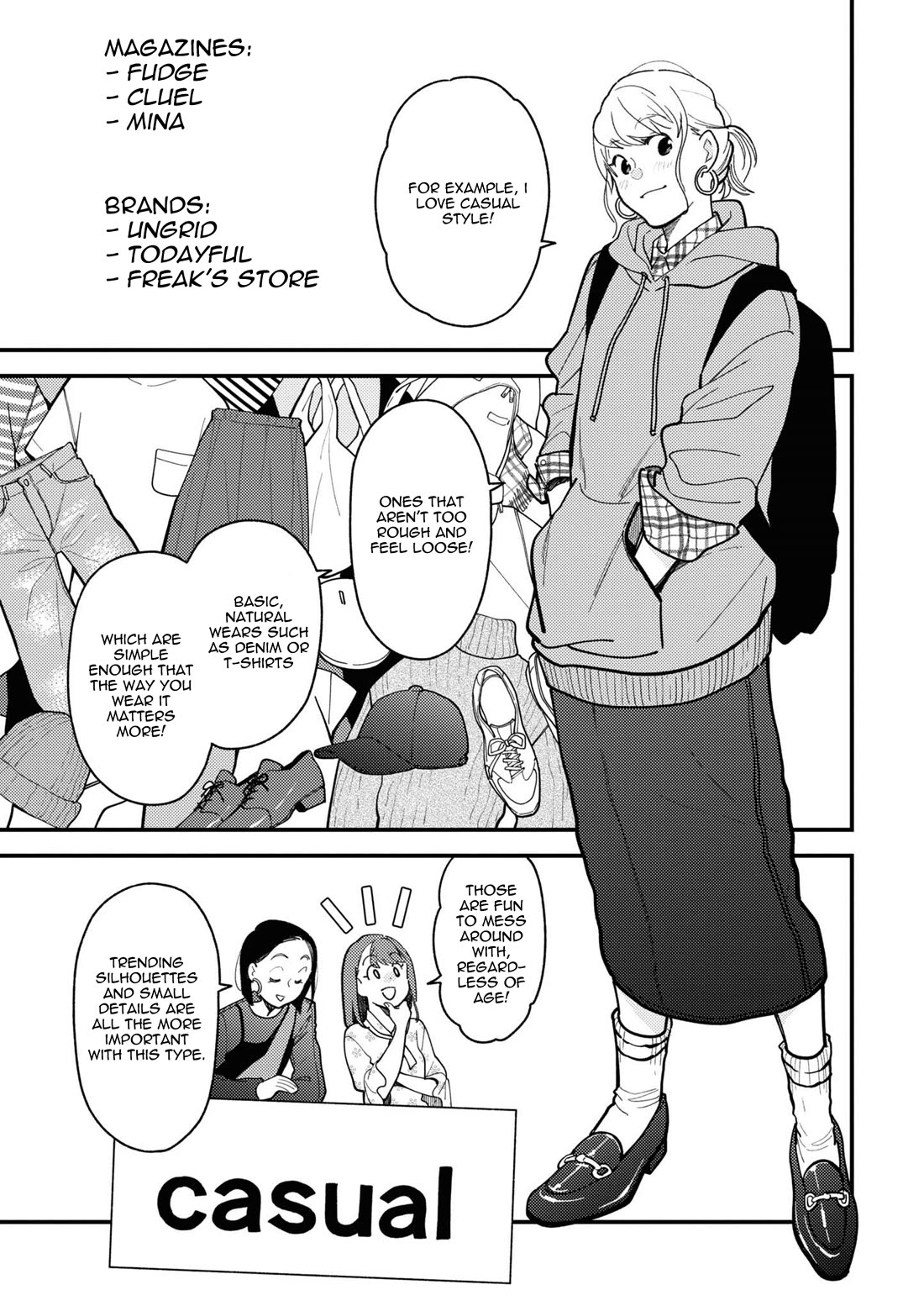 Do it this way if you wear the clothes for ladies' chapter 5 page 3