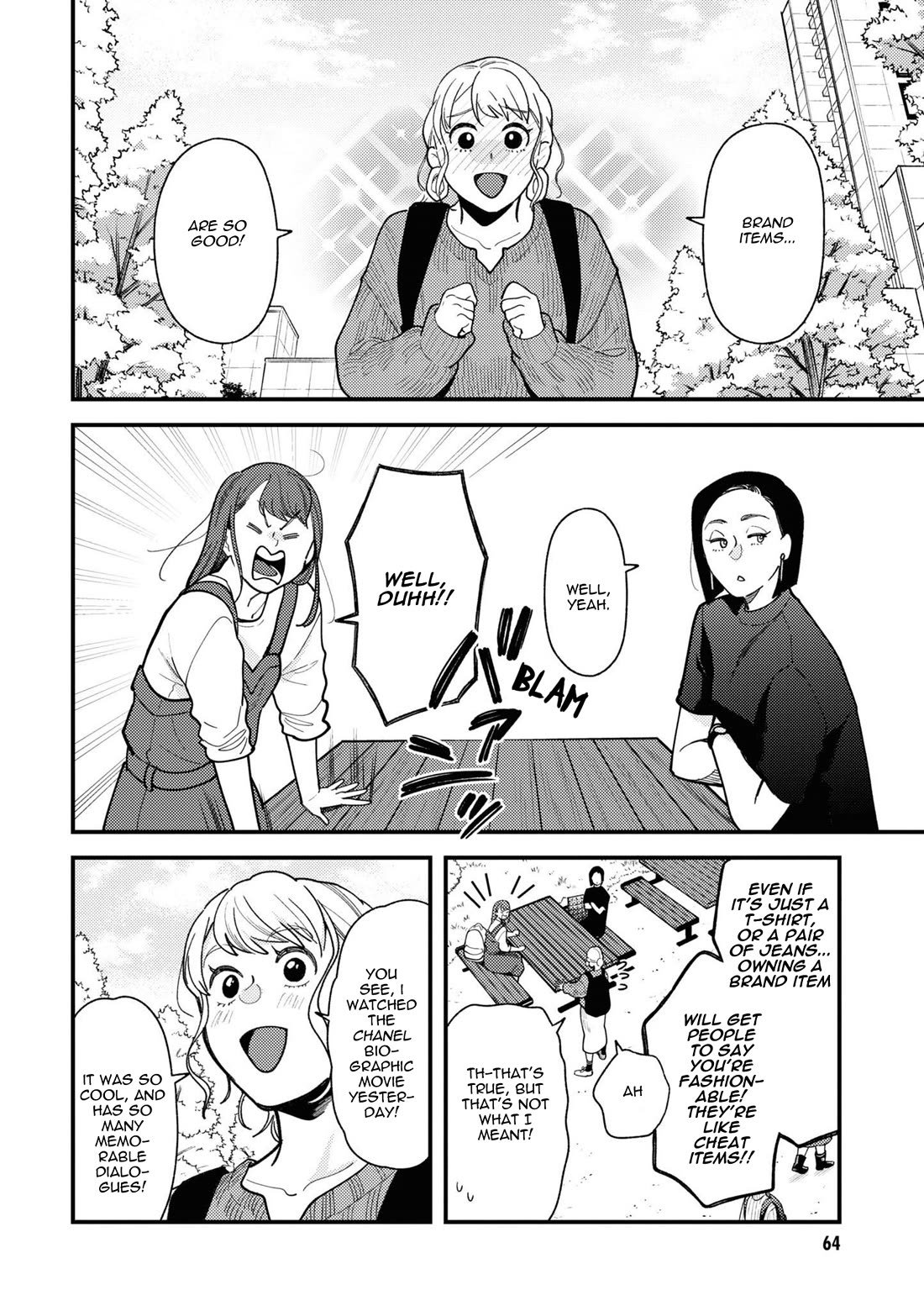 Do it this way if you wear the clothes for ladies' chapter 6 page 2