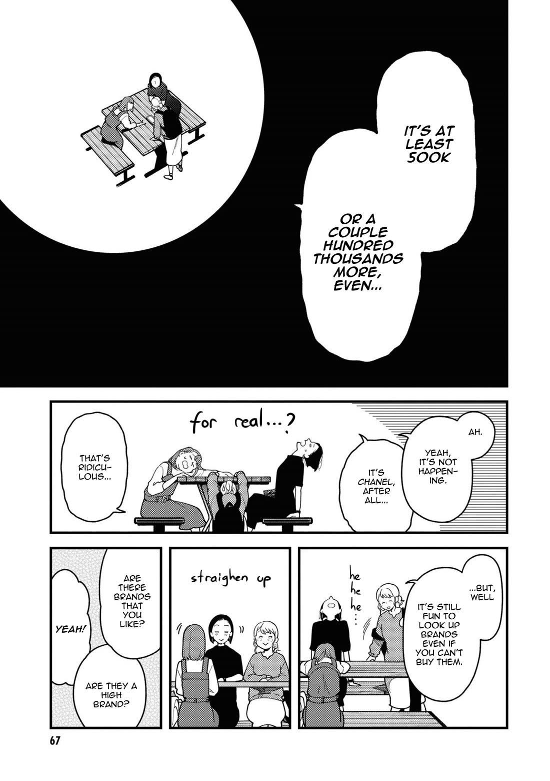 Do it this way if you wear the clothes for ladies' chapter 6 page 5