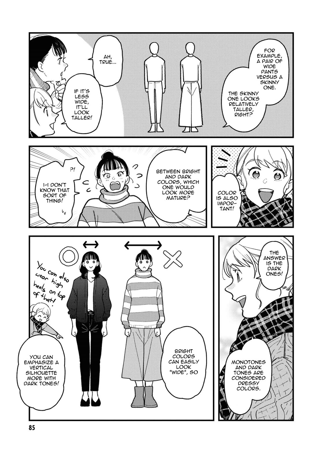 Do it this way if you wear the clothes for ladies' chapter 7 page 11