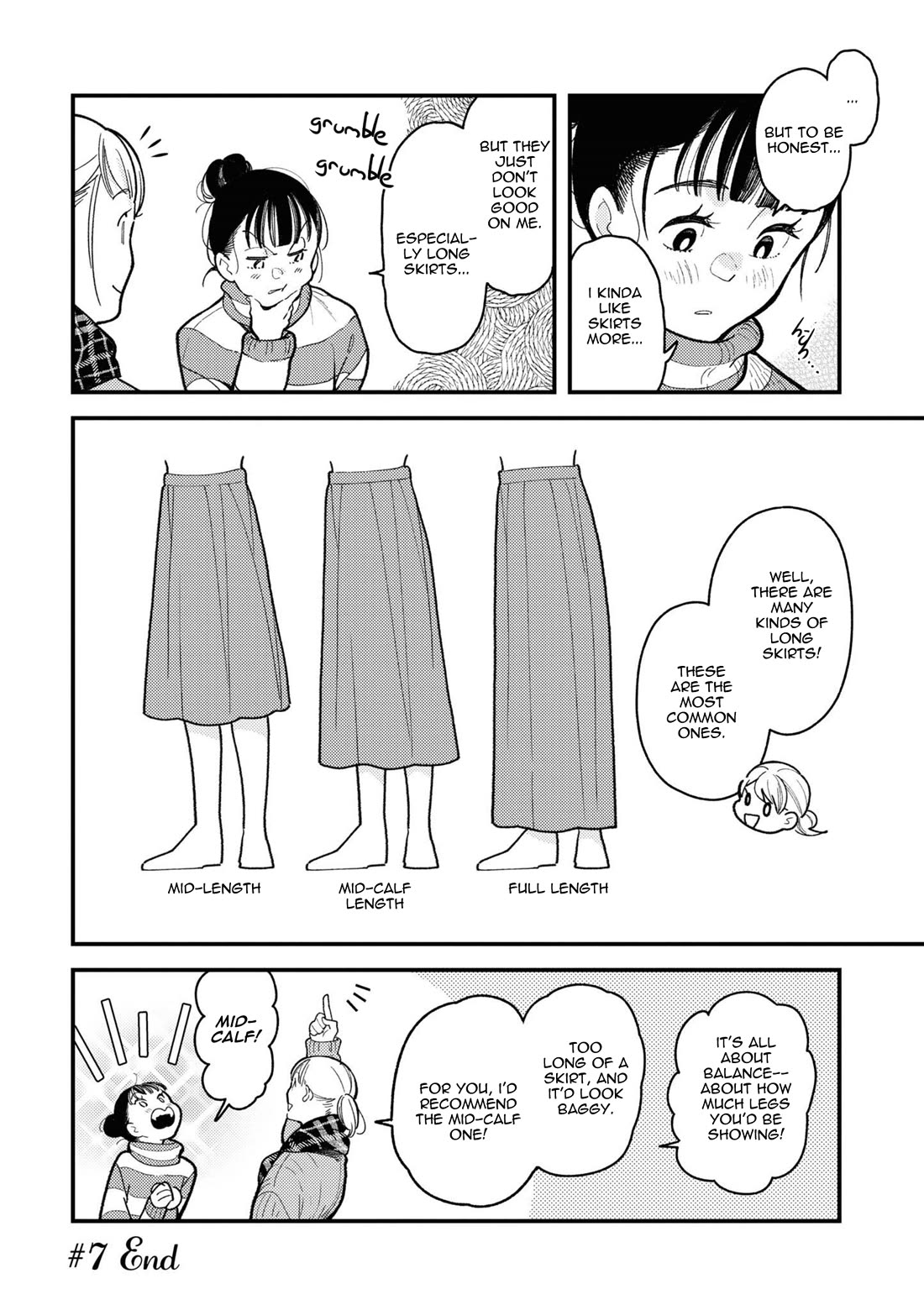 Do it this way if you wear the clothes for ladies' chapter 7 page 12