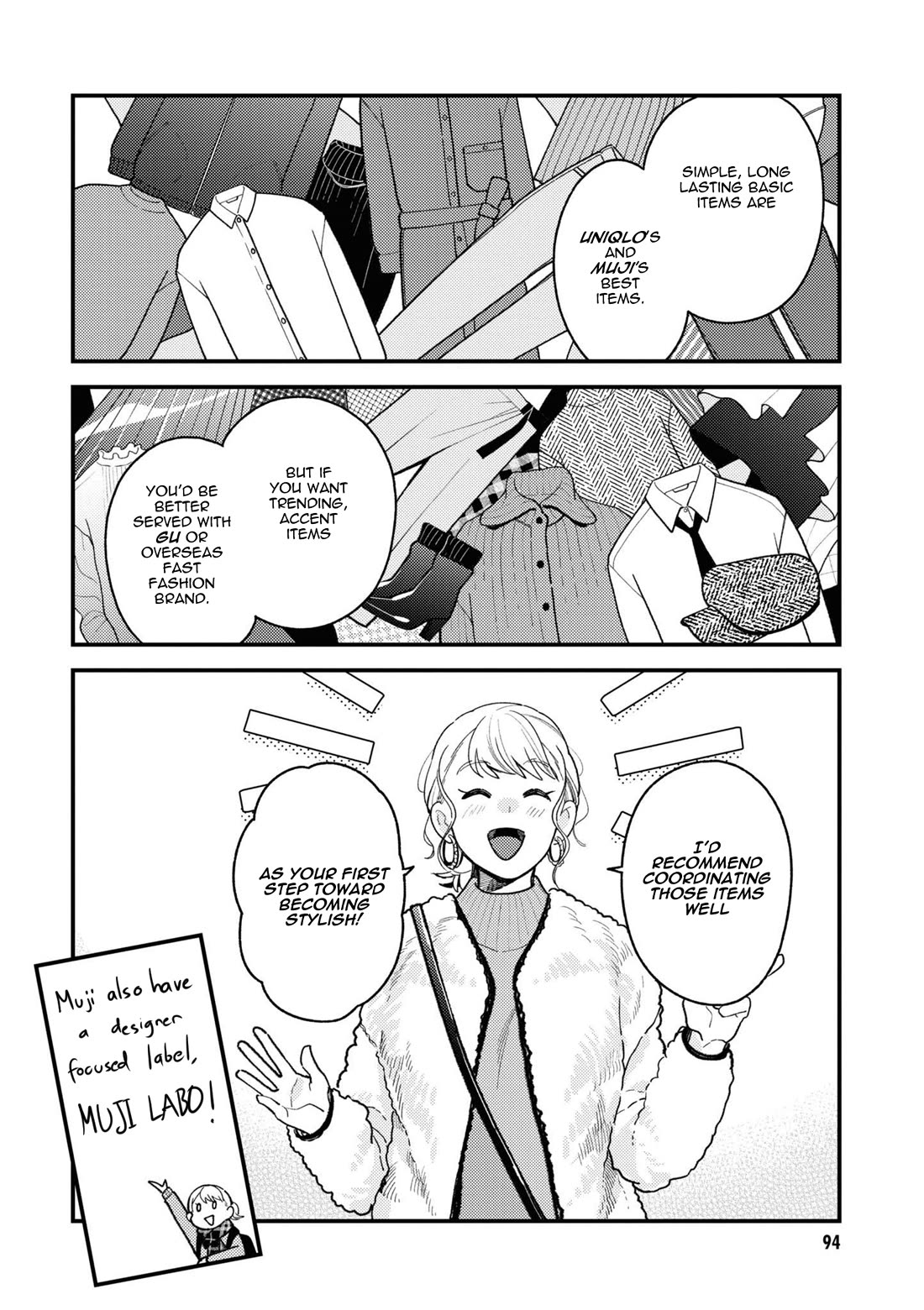 Do it this way if you wear the clothes for ladies' chapter 8 page 6