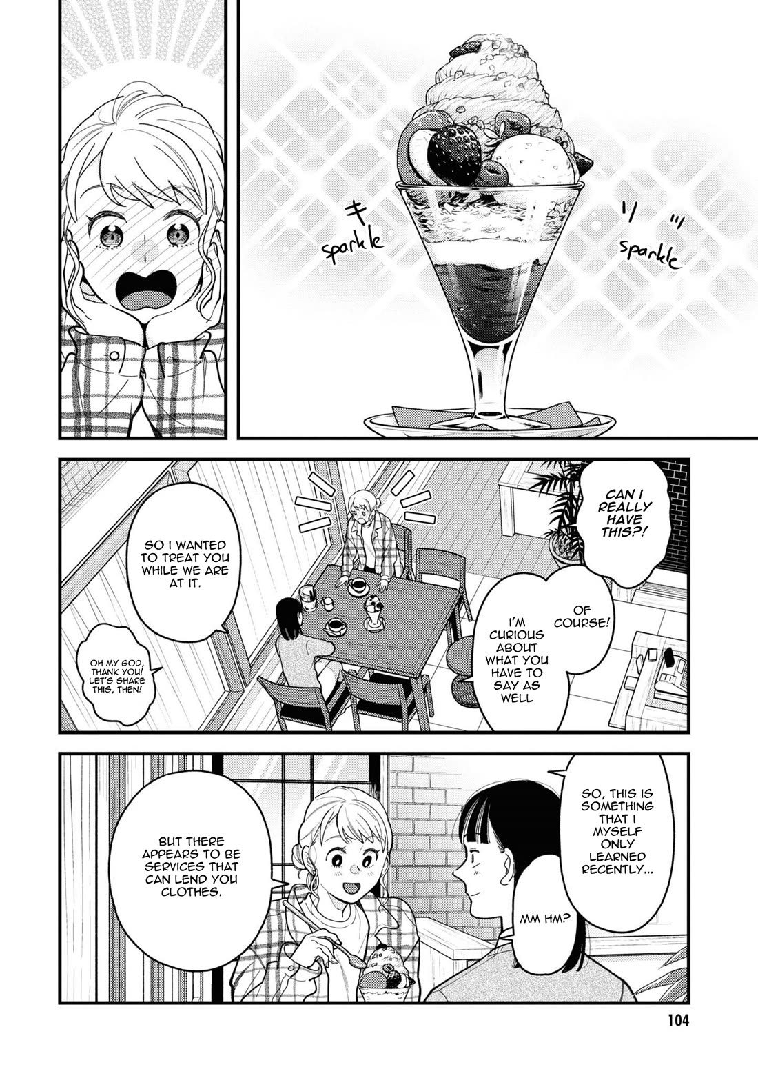 Do it this way if you wear the clothes for ladies' chapter 9 page 6