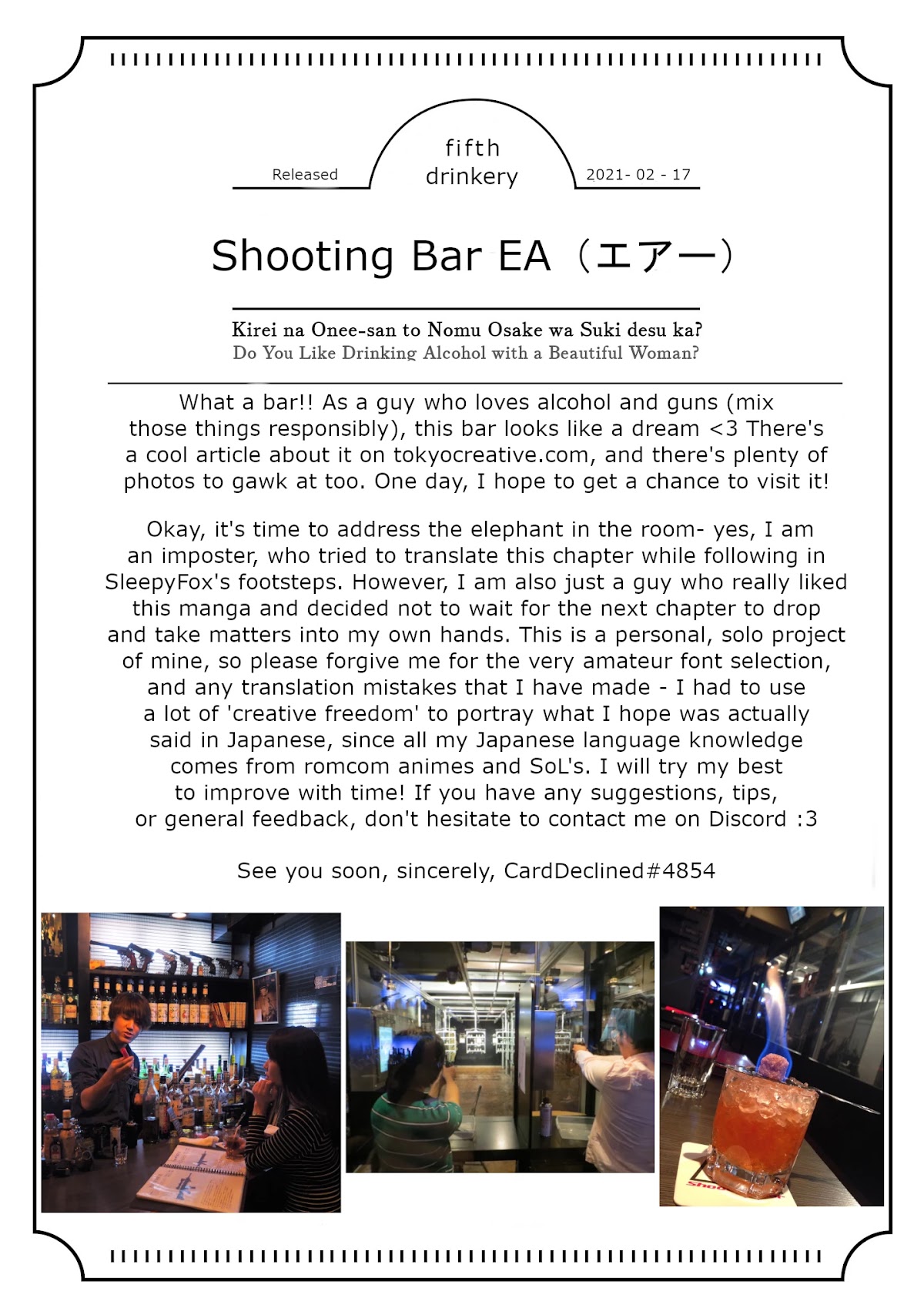 Do You like Drinking Alcochol with Beautiful Woman? chapter 5 page 21