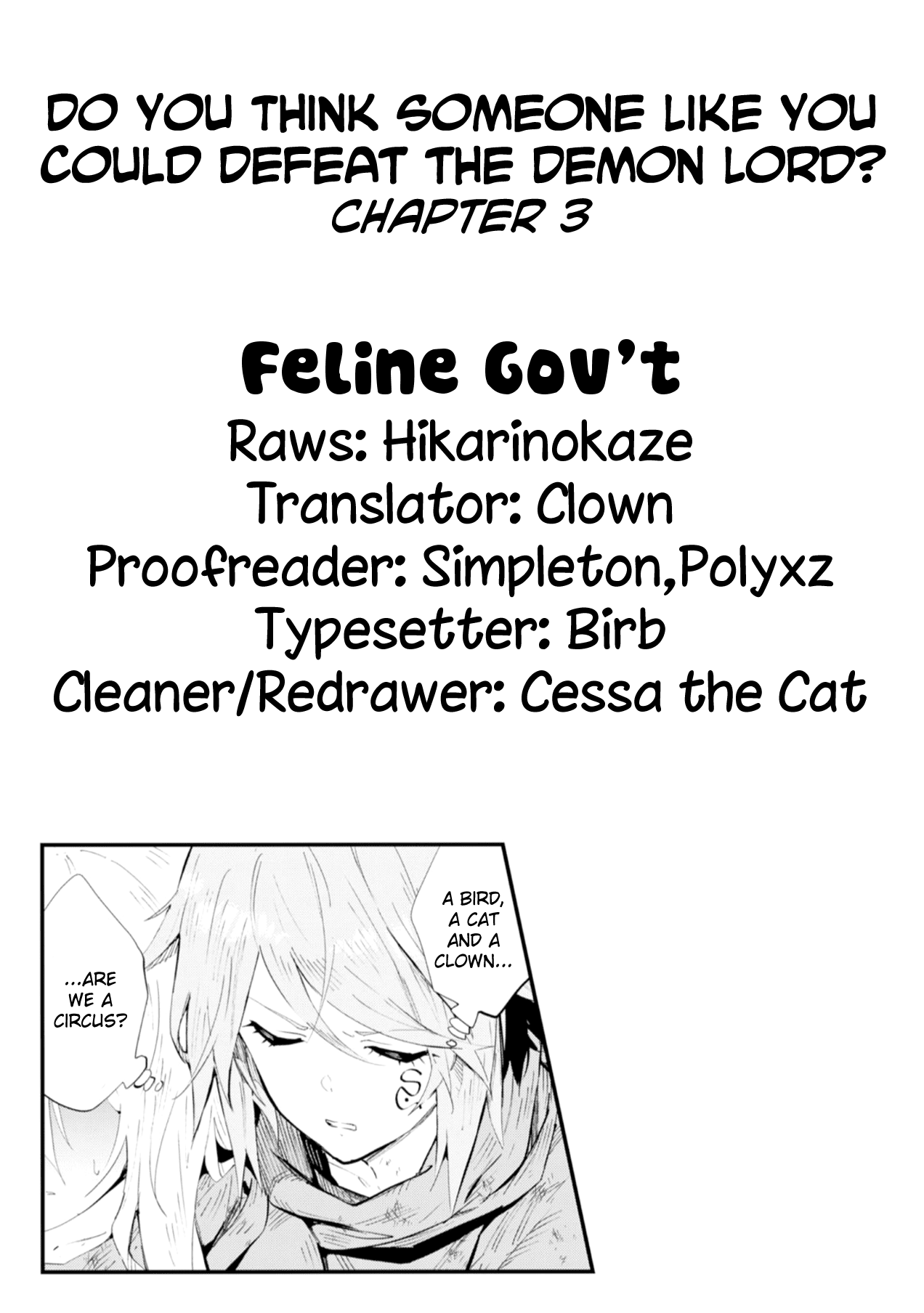 Do You Think Someone Like You Could Defeat the Demon Lord? chapter 3 page 28