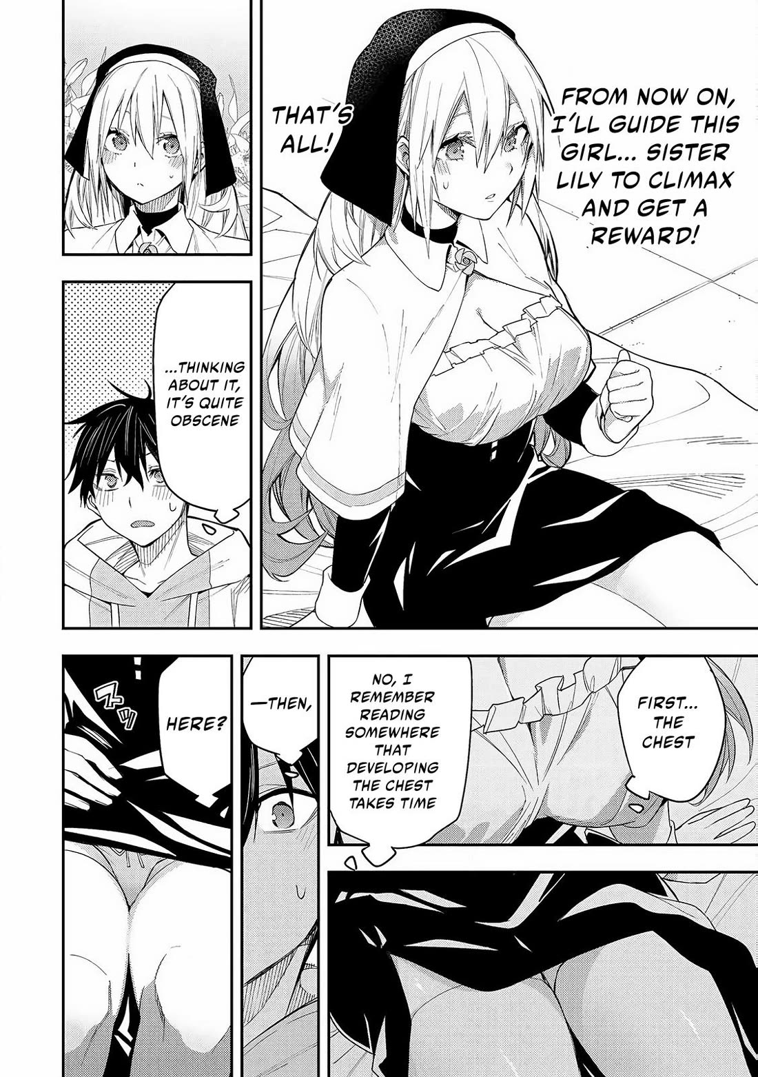 Doing Secret Things with the Holy Maidens chapter 1 page 35