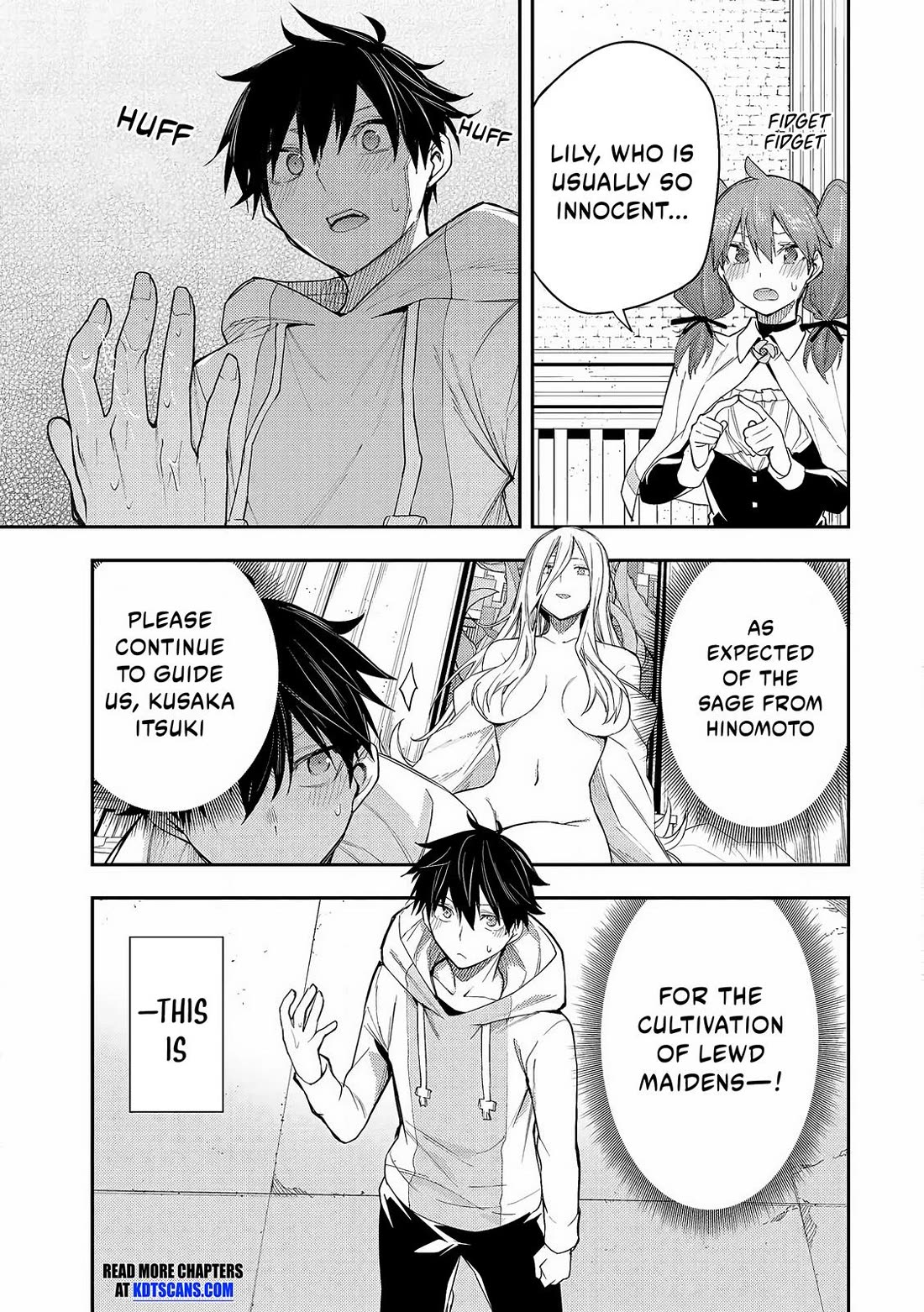 Doing Secret Things with the Holy Maidens chapter 1 page 52