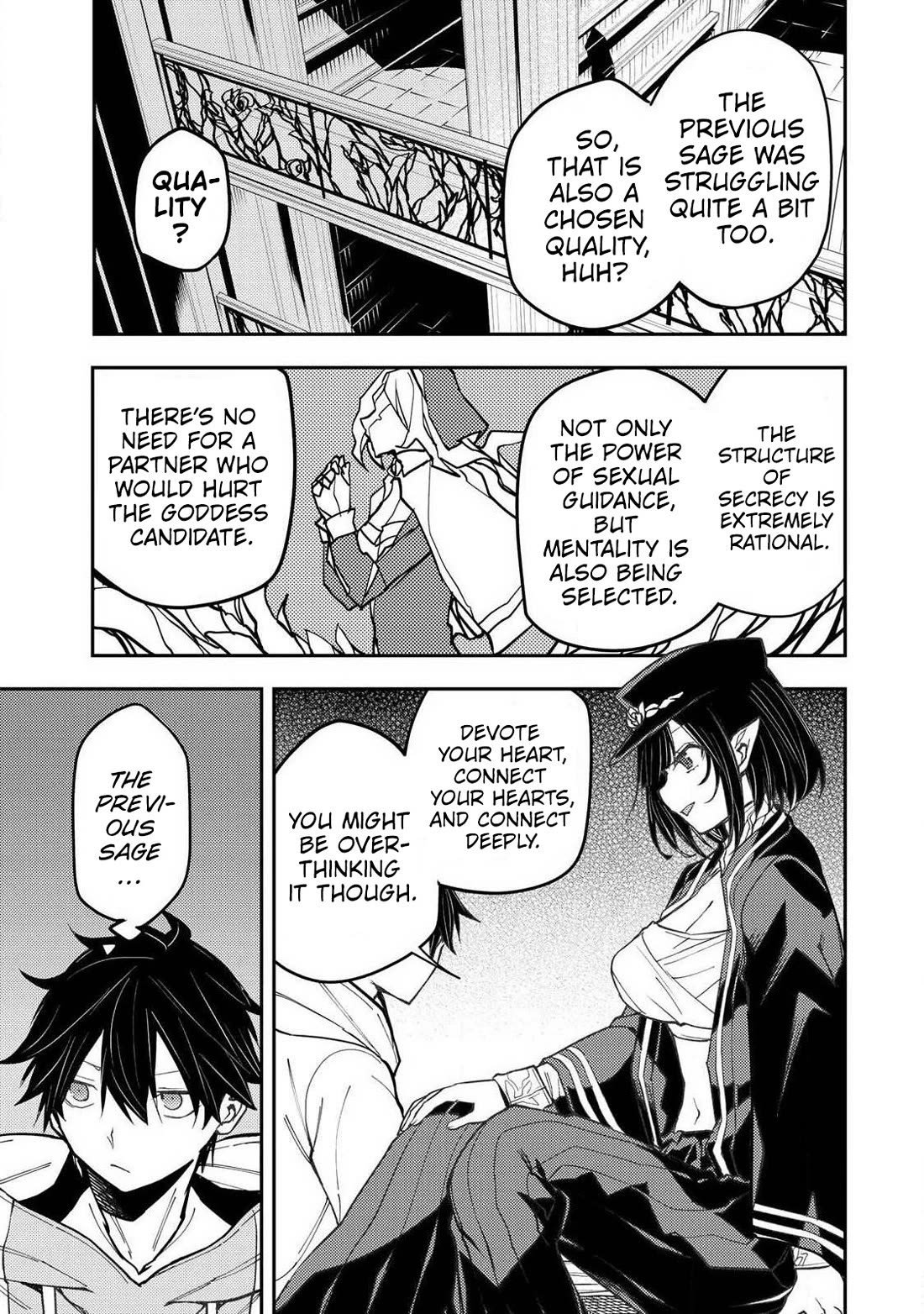 Doing Secret Things with the Holy Maidens chapter 101 page 8