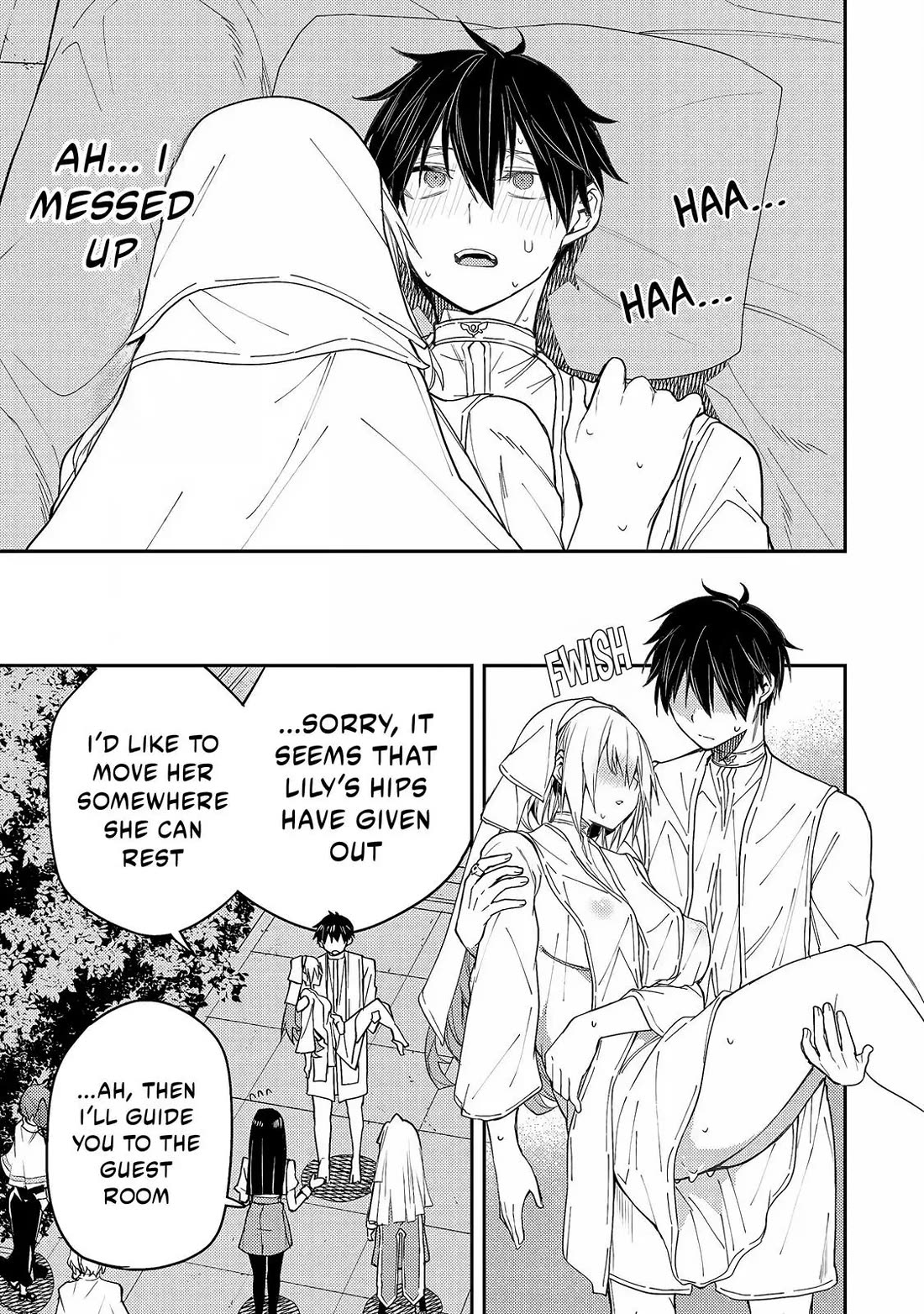 Doing Secret Things with the Holy Maidens chapter 13 page 10