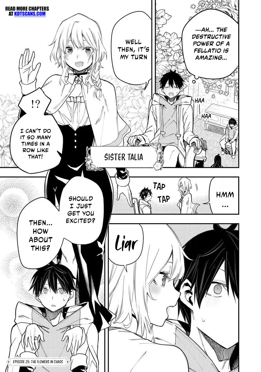 Doing Secret Things with the Holy Maidens chapter 25 page 2