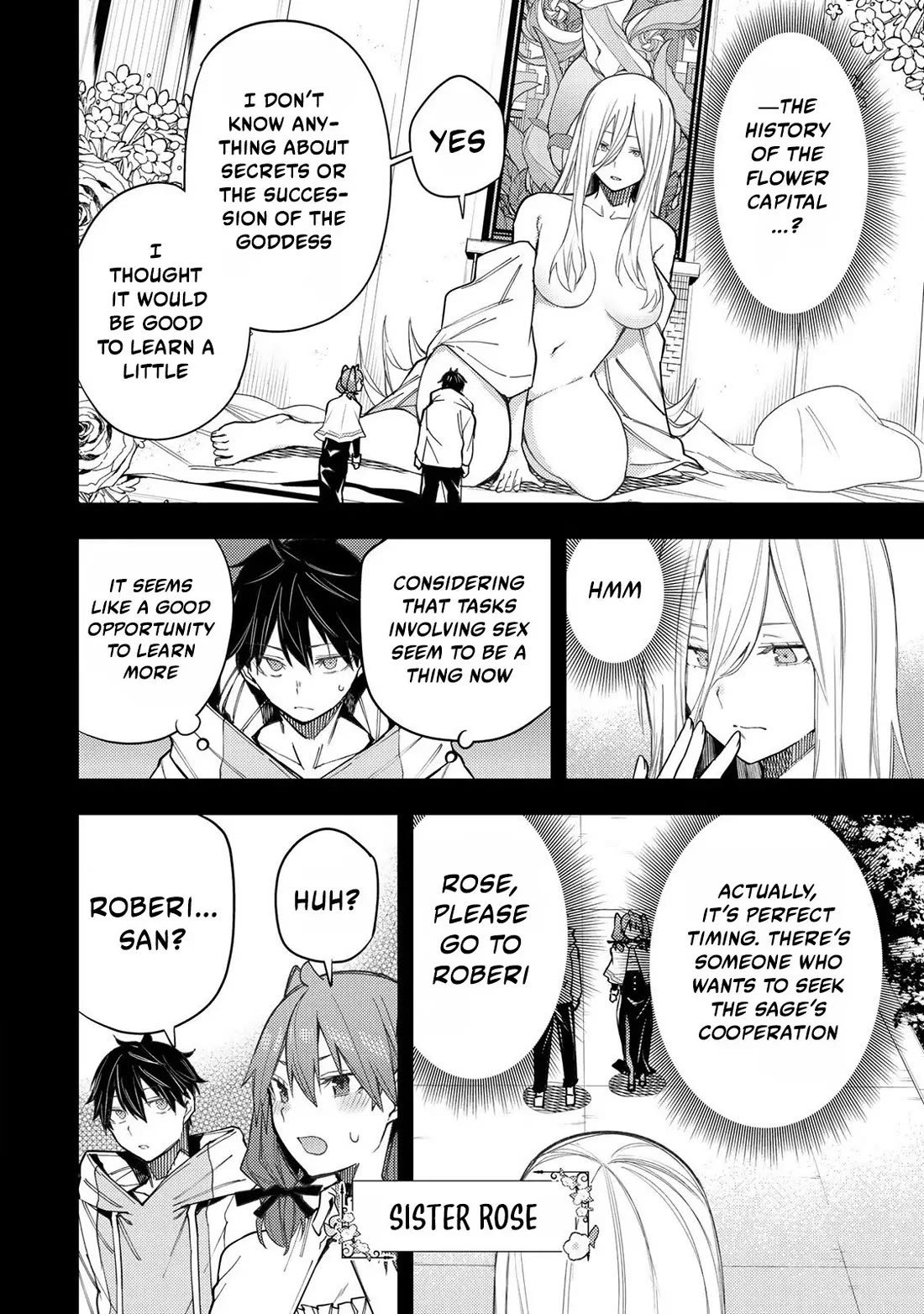 Doing Secret Things with the Holy Maidens chapter 28 page 3