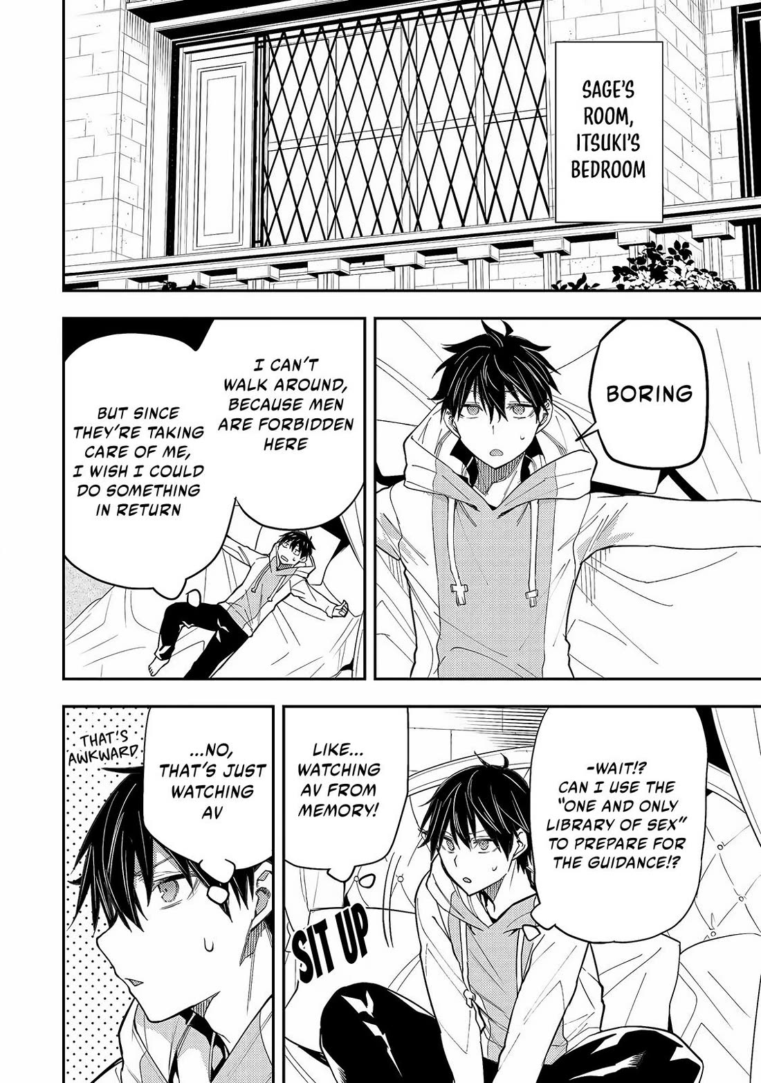 Doing Secret Things with the Holy Maidens chapter 3 page 13