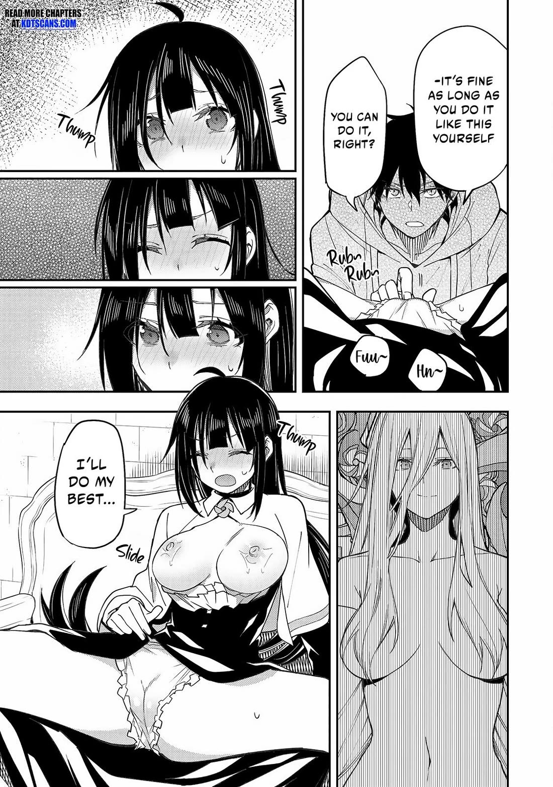 Doing Secret Things with the Holy Maidens chapter 4 page 12