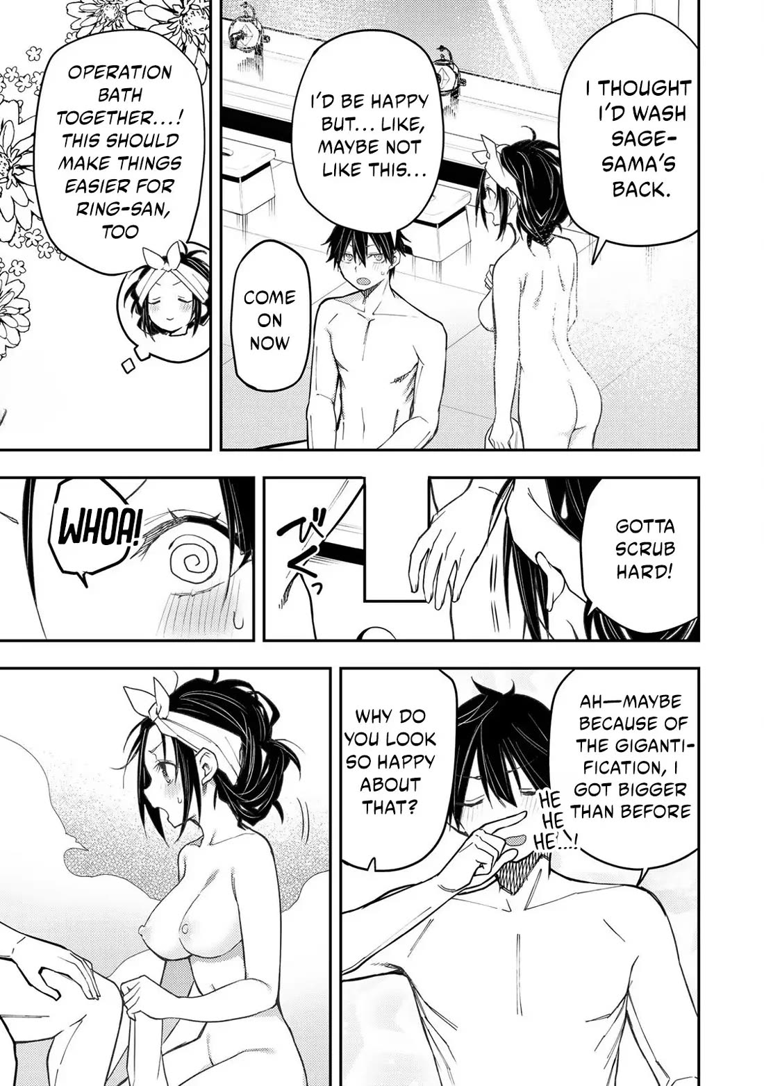 Doing Secret Things with the Holy Maidens chapter 48 page 10