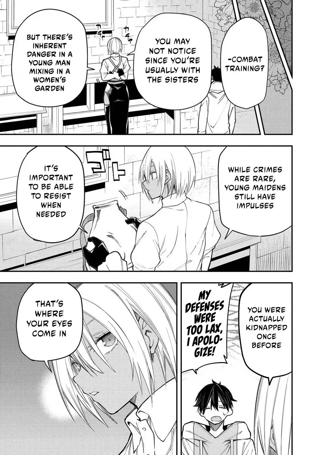 Doing Secret Things with the Holy Maidens chapter 51 page 6