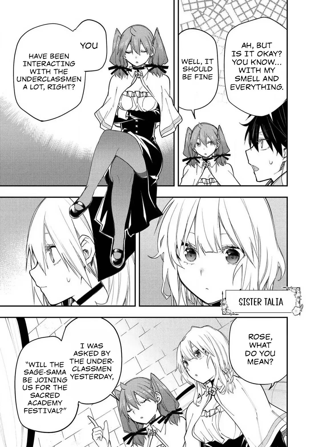 Doing Secret Things with the Holy Maidens chapter 63 page 8