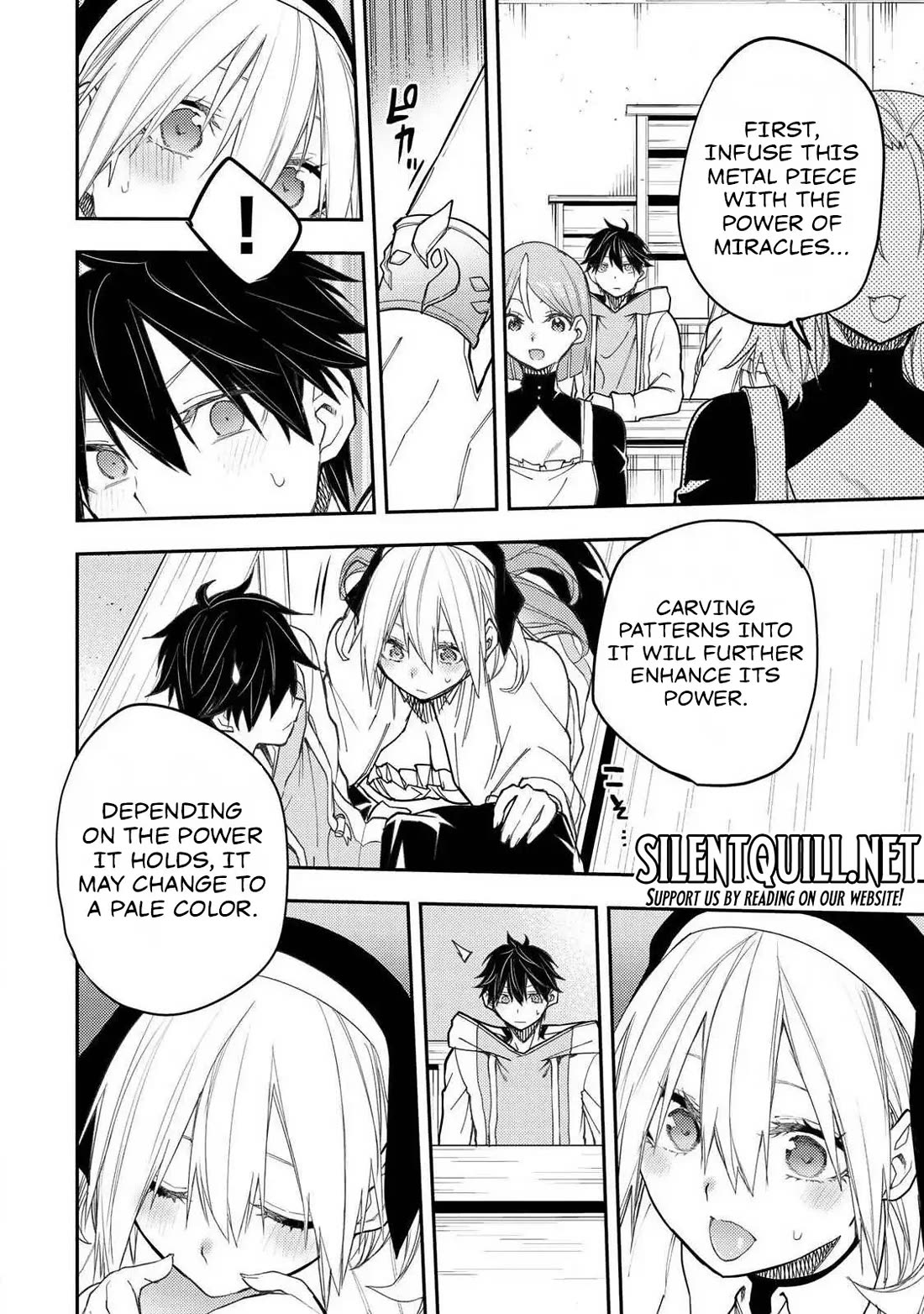 Doing Secret Things with the Holy Maidens chapter 64 page 9